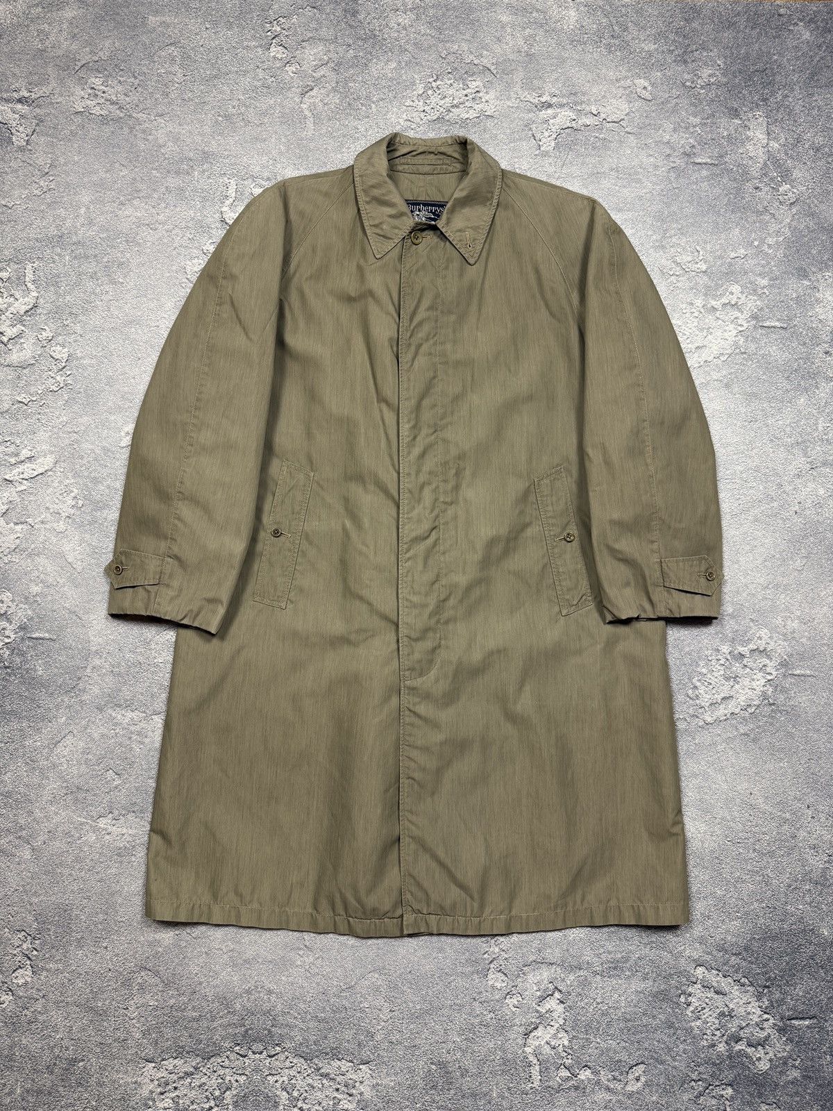 Burberry Vintage Burberrys Coat 90s 80s rare Size US XL / EU 56 / 4 - 1 Thumbnail