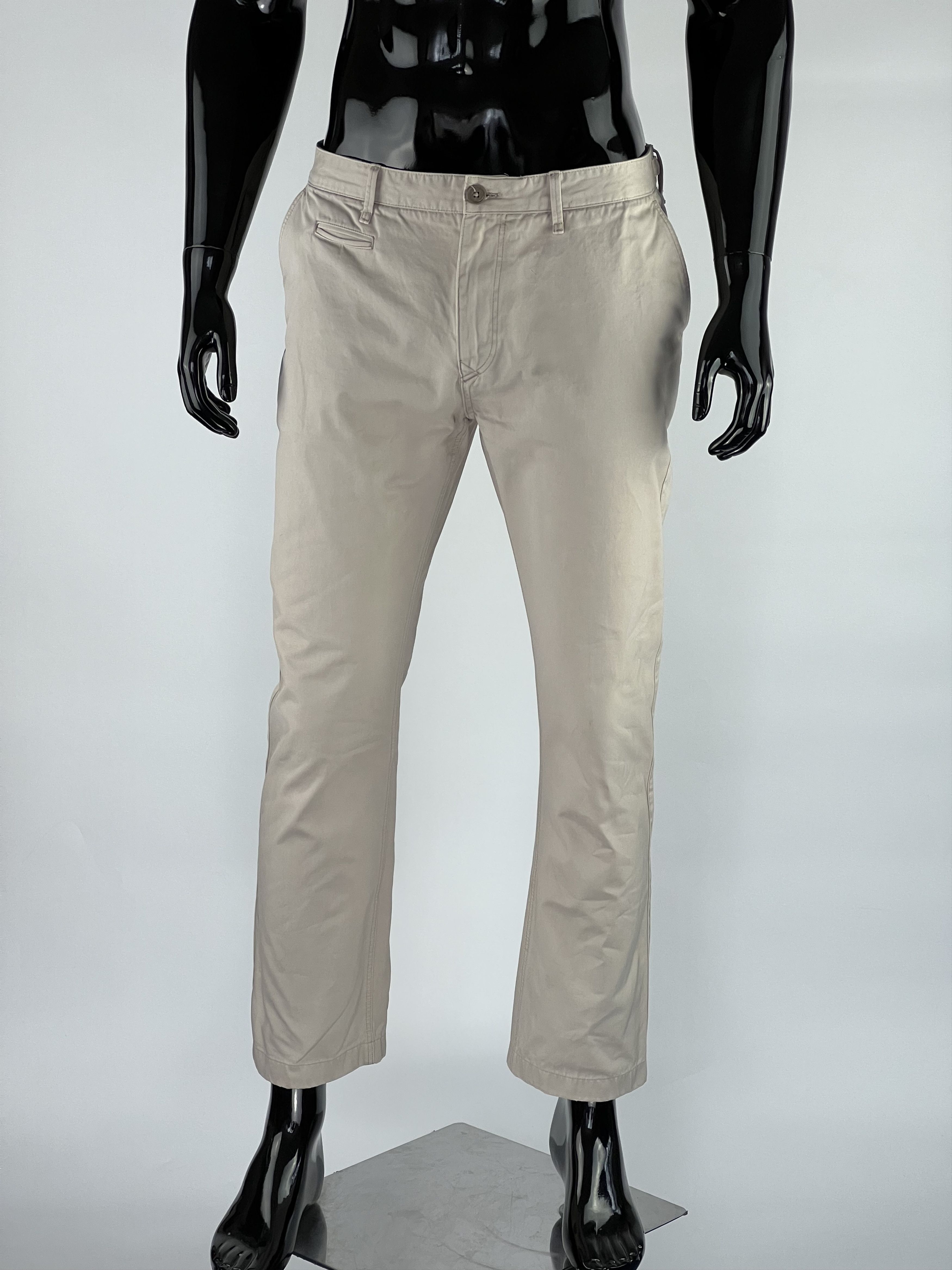 Burberry Burberry Brit Men's Beige Chino Pants Size 36 Large Size US 36 / EU 52 - 1 Thumbnail
