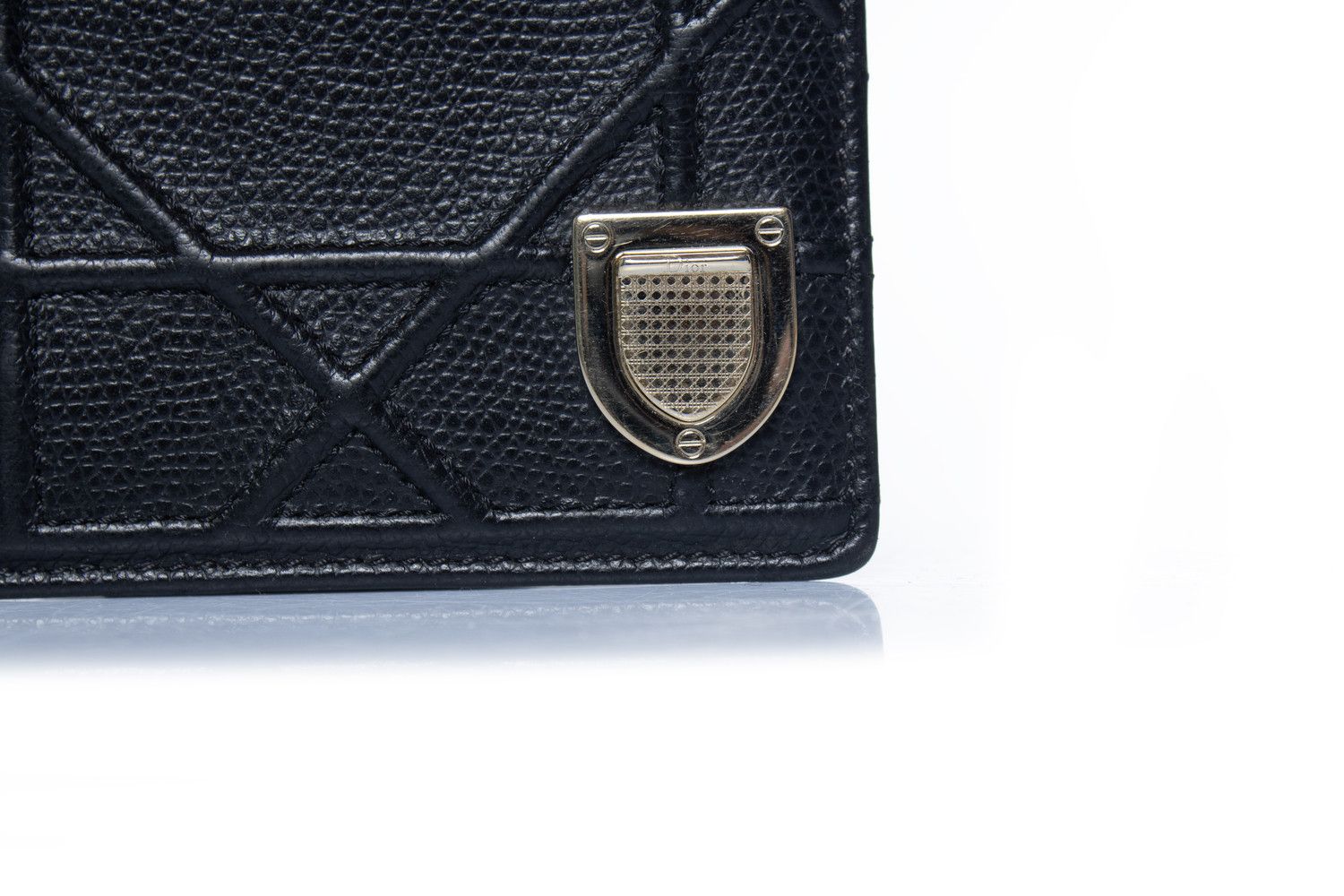 Dior Dior, Diorama card holder in black Size ONE SIZE - 3 Thumbnail