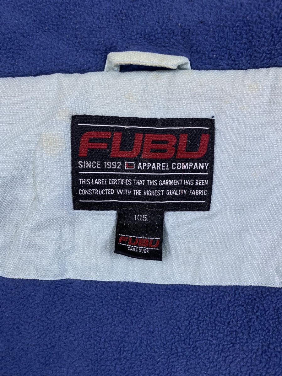 Fubu Vintage FUBU Rare Sport Two Tone Blue Zipper Jacket Size US XXL / EU 58 / 5 - 9 Thumbnail
