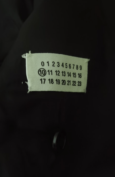 Maison Margiela Maison Margiela Dark Blue Wool Blazer Size 46R - 4 Thumbnail