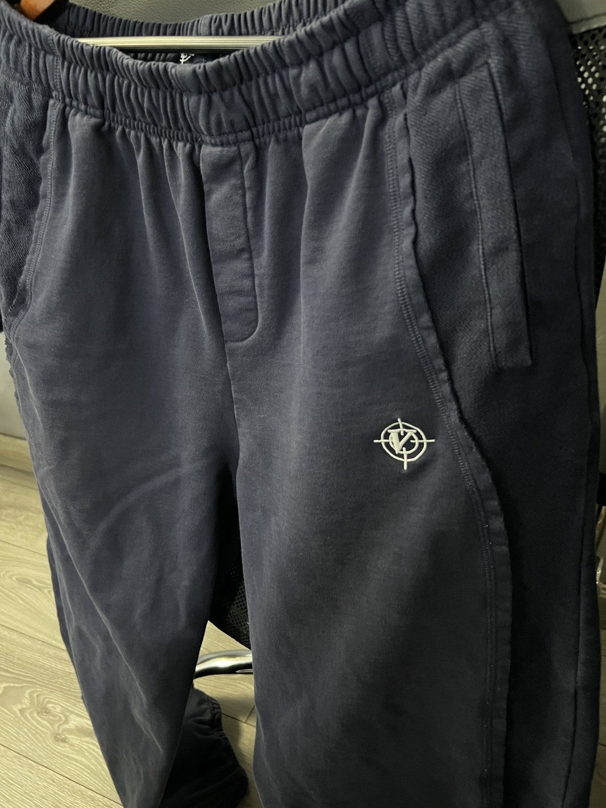 Japanese Brand Vicinity Dark Navy Streetwear Sweatpants Size US 36 / EU 52 - 2 Thumbnail