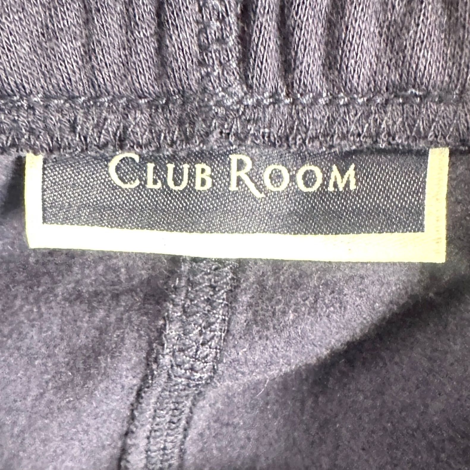 Club Room VINTAGE Club Room Mens Athletic Sweatpants 2XL Navy Blue Drawstring Elastic Waist NEW Size US 39 - 4 Thumbnail