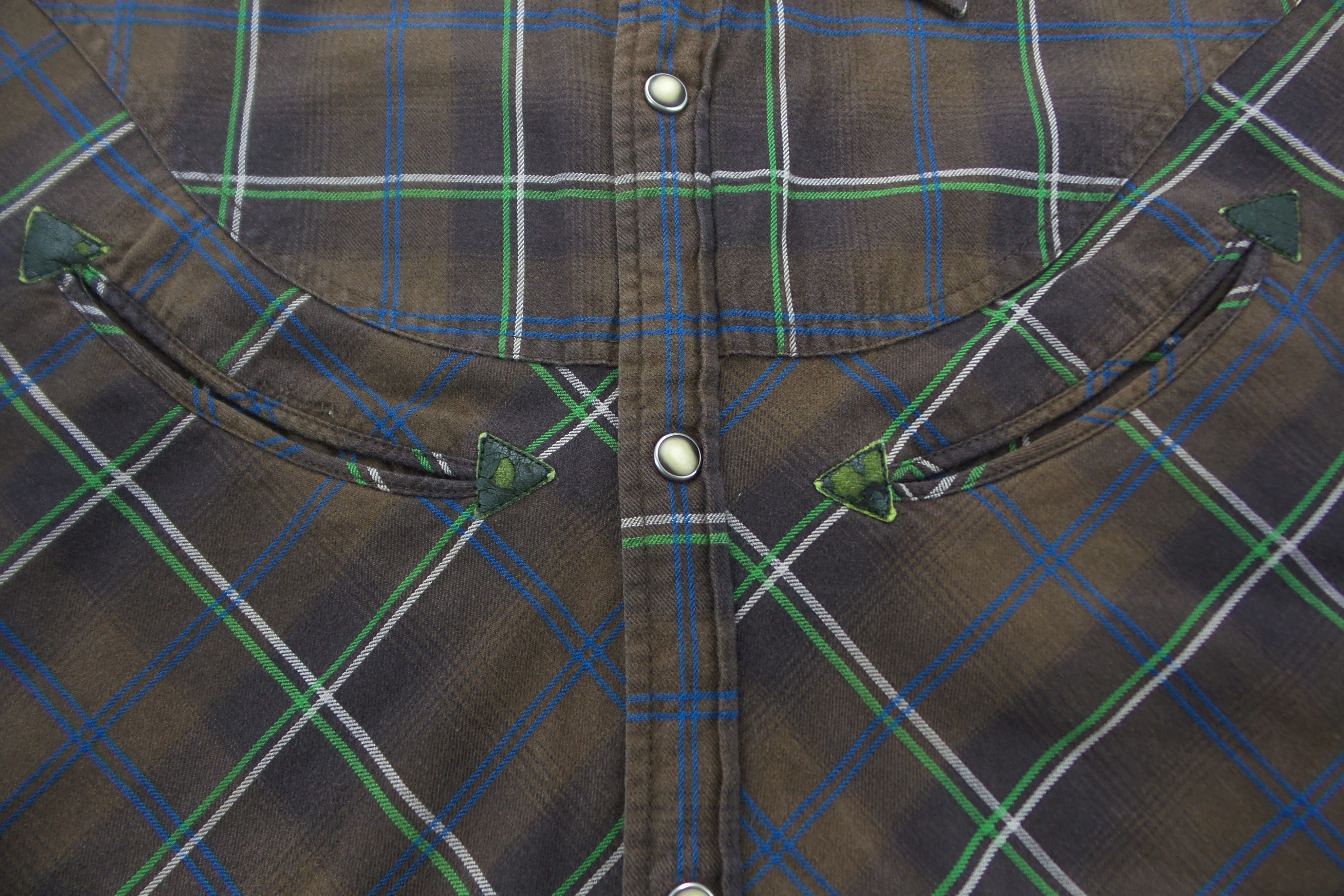 Morgan Homme Morgan De Toi Pearl Snap Button Western Shirts Size US M / EU 48-50 / 2 - 4 Thumbnail