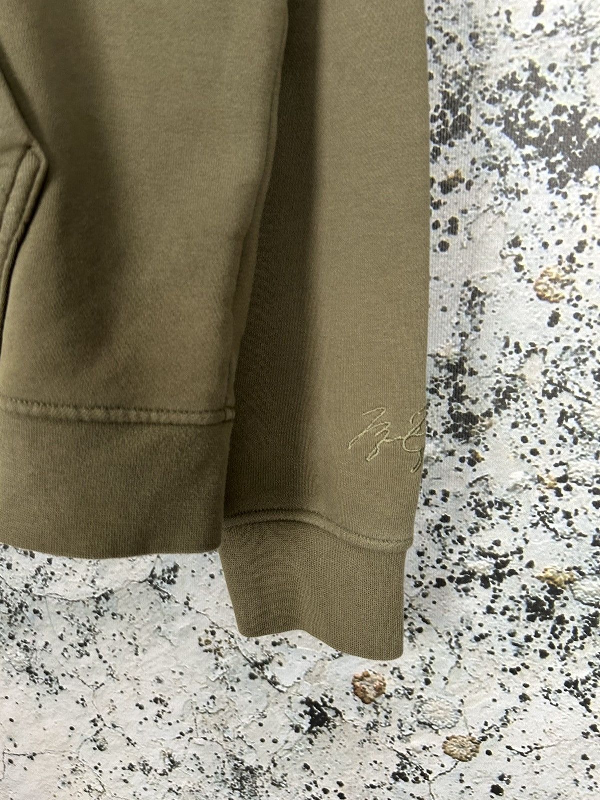 Jordan Brand Jordan Brand Air Hoodie Zip Khaki Streetwear Rap Baggy Skate Size US XL / EU 56 / 4 - 5 Thumbnail