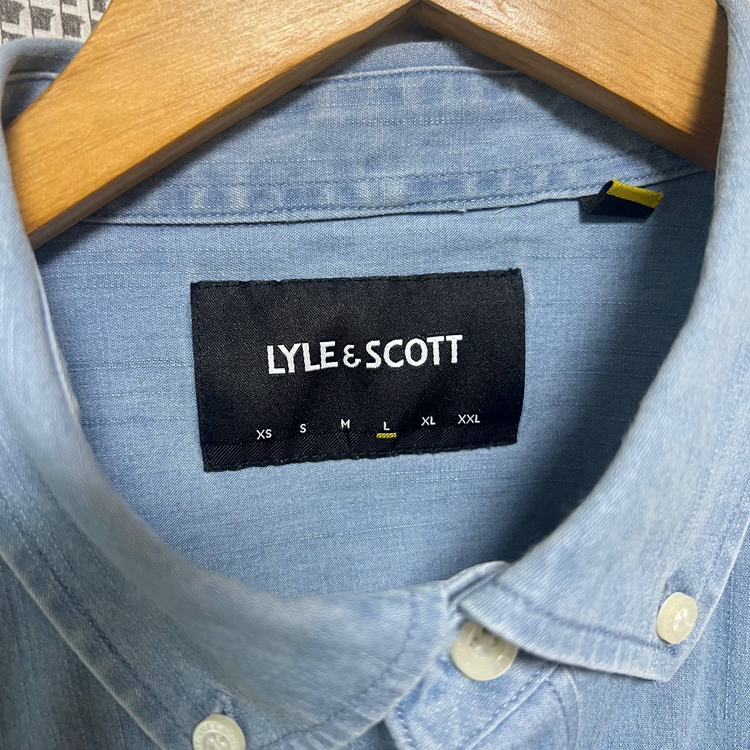 Lyle & Scott Lyle Scott Denim Button Ups Shirt Size L Size US L / EU 52-54 / 3 - 5 Thumbnail