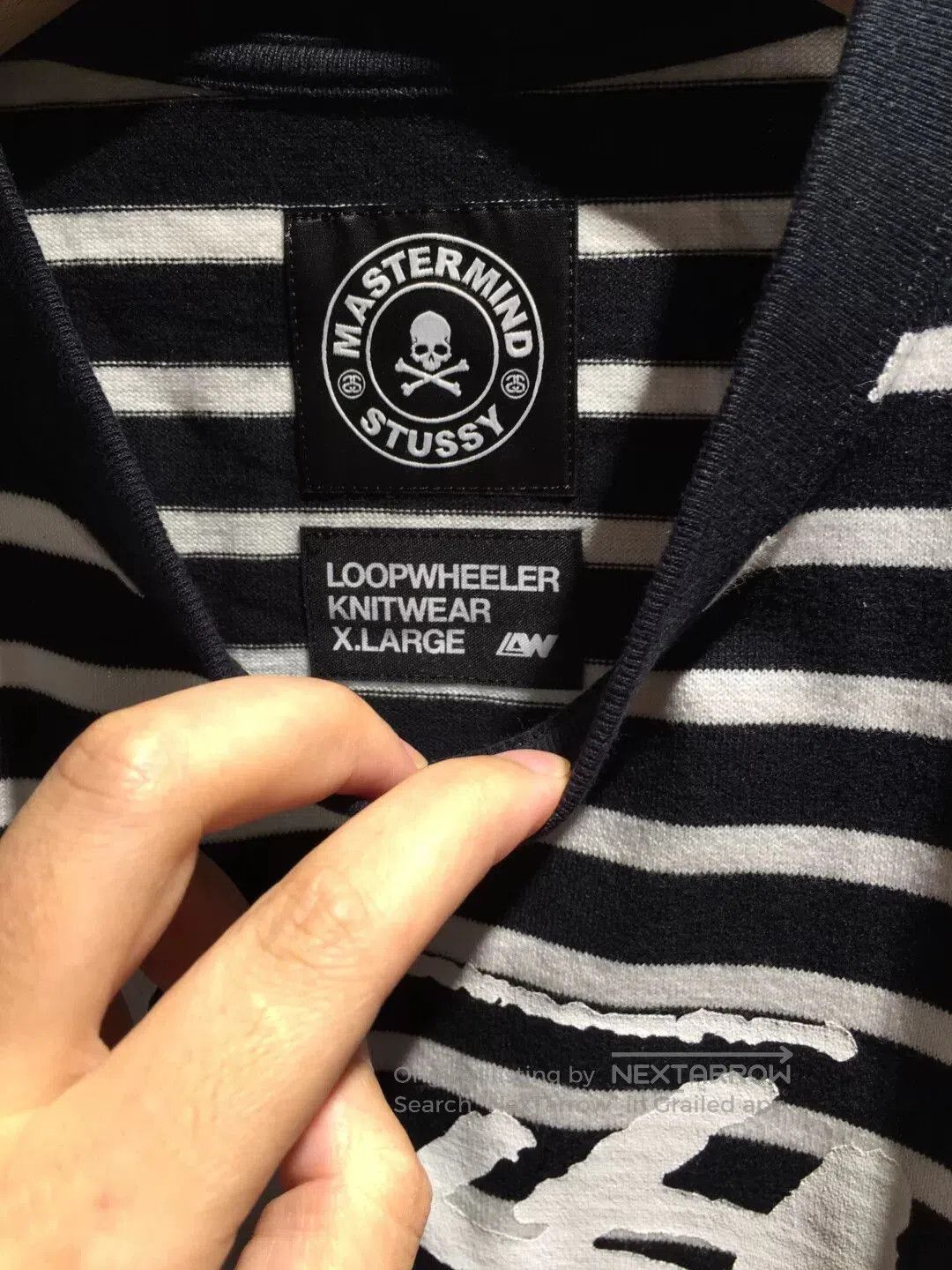 Mastermind Japan mastermind japan x stussy striped t-shirt. Size US L / EU 52-54 / 3 - 5 Thumbnail