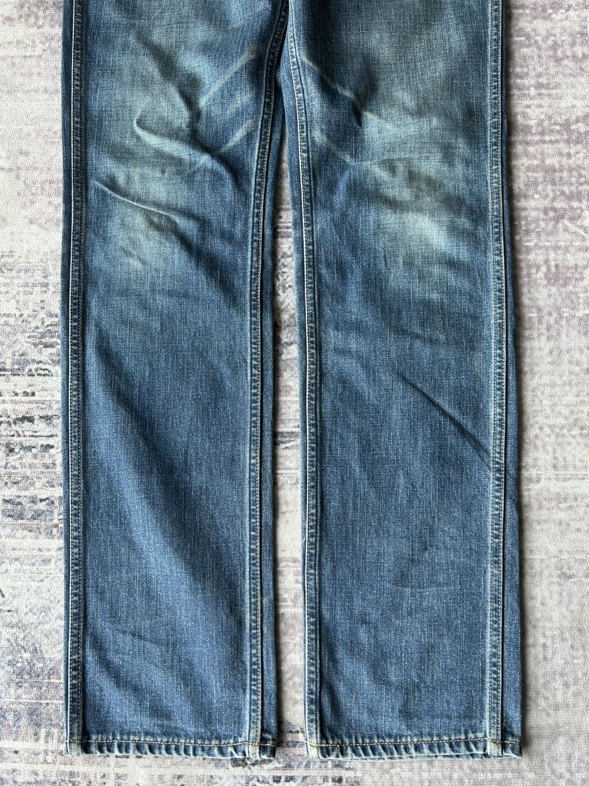 Bape Bape Back Print *A Bathing Ape* Jeans Size 33" - 7 Thumbnail