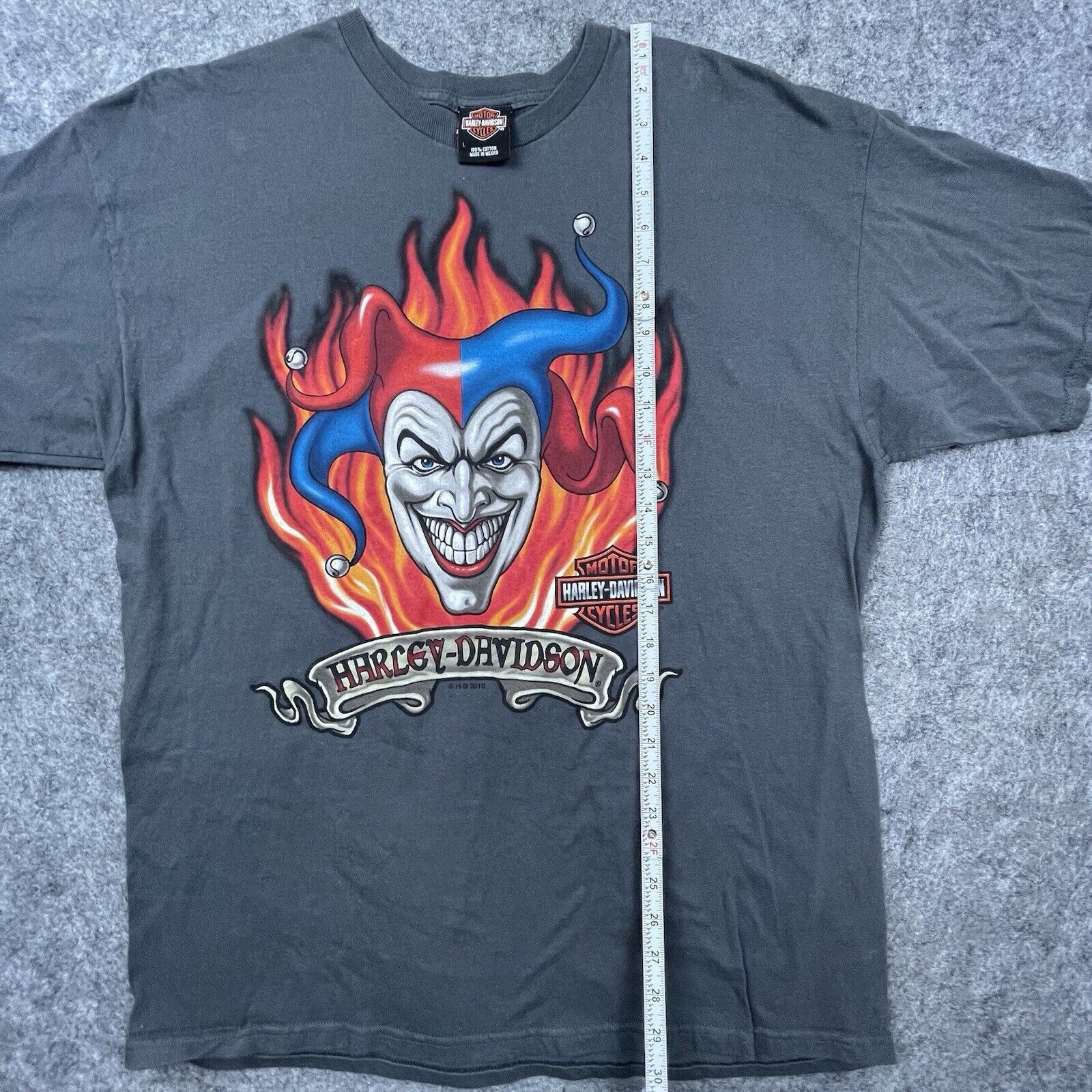 Harley Davidson Harley Davidson Shirt Large Flames Jester Tokyo Japan Rare Size US L / EU 52-54 / 3 - 5 Thumbnail