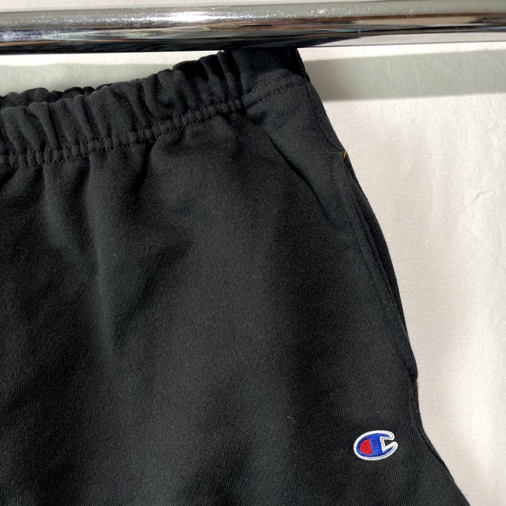 Champion Champion Sweatpants Womens Large Reverse Weave Trate BFF Cosmetics Sweats Black Size 36" / US 14 / IT 50 - 5 Thumbnail