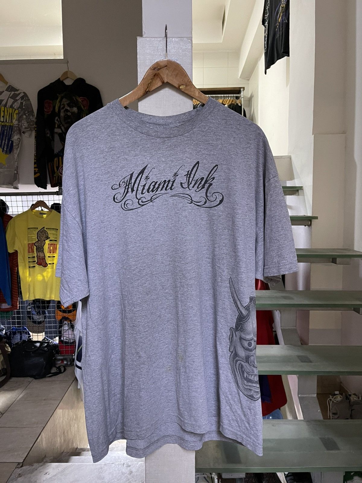 Vintage Miami Ink 2005 t shirt y2k Size US XL / EU 56 / 4 - 1 Thumbnail