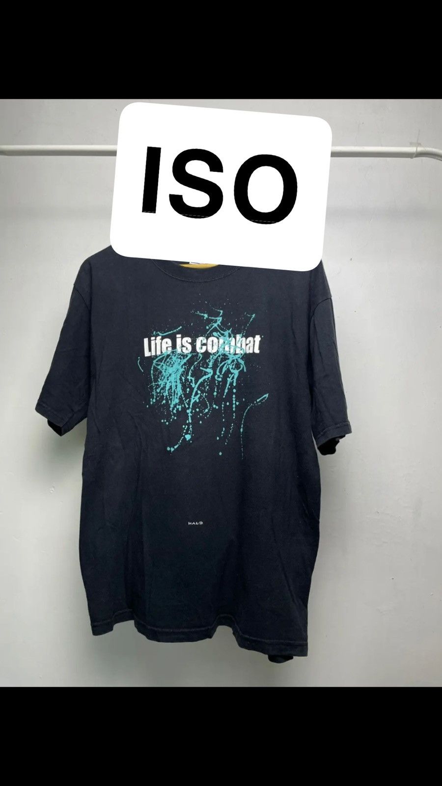 Vintage (ISO) “Life is Combat” halo tee Size US XL / EU 56 / 4 - 1 Thumbnail