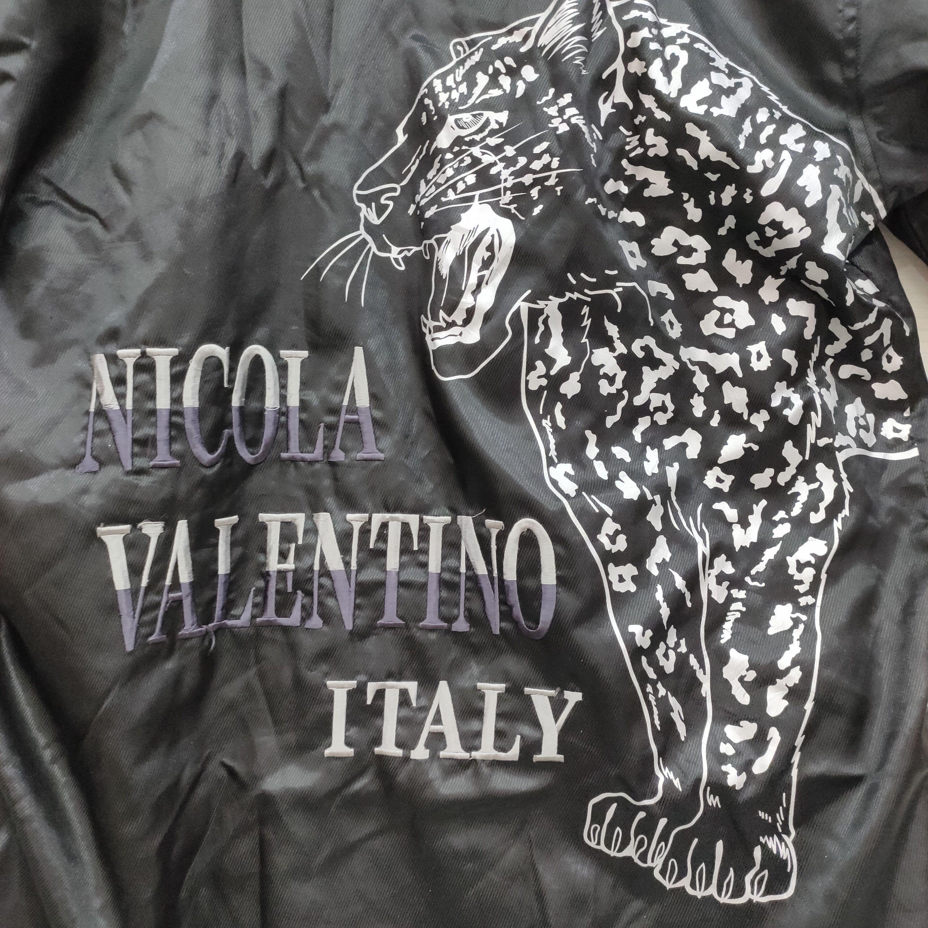 Designer × Vintage 90s Nicola Valentino Italy Black Hooded Size US M / EU 48-50 / 2 - 6 Thumbnail