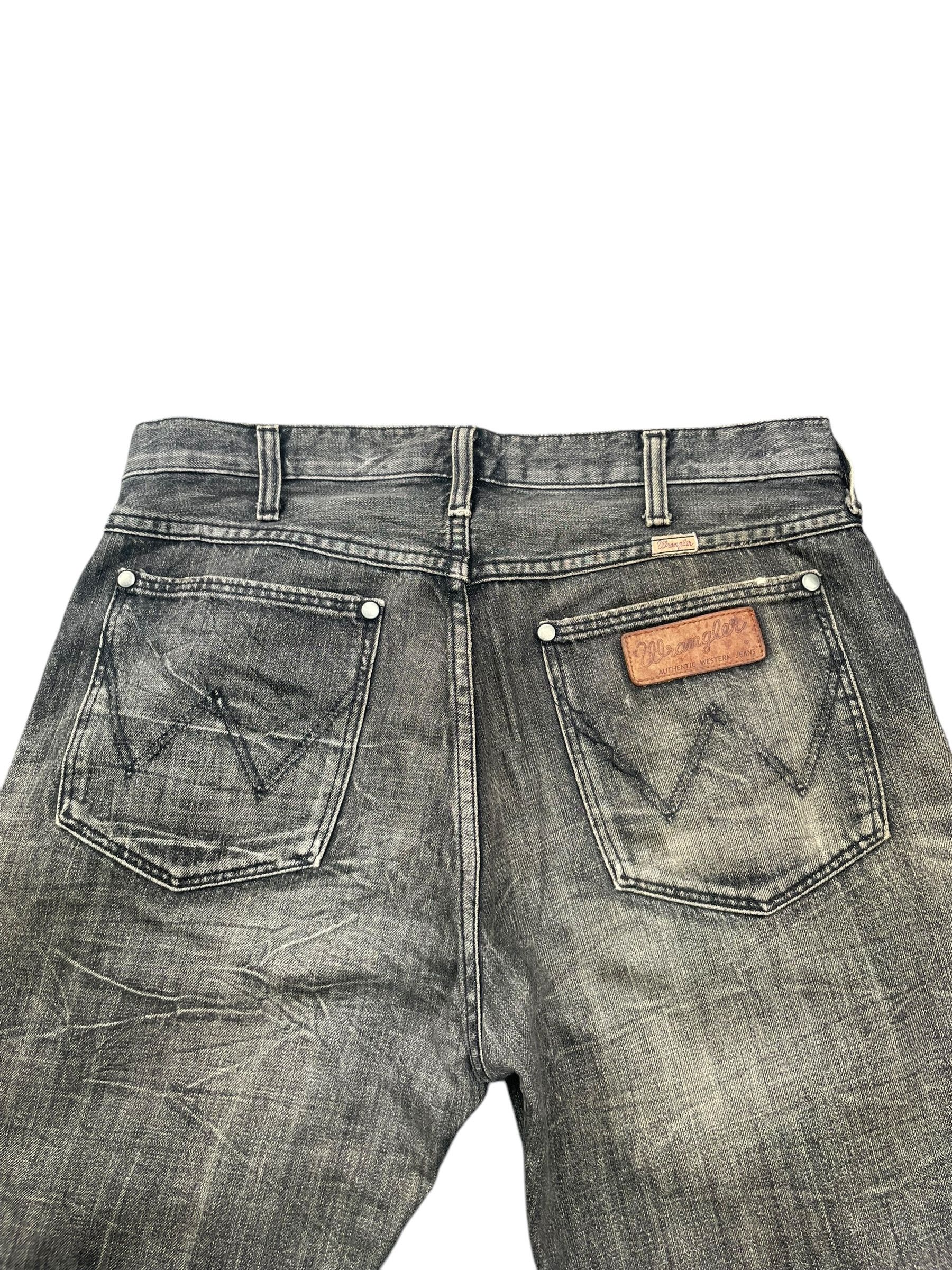Wrangler Vintage 90's Wrangler Faded Distresed Size US 34 / EU 50 - 5 Thumbnail