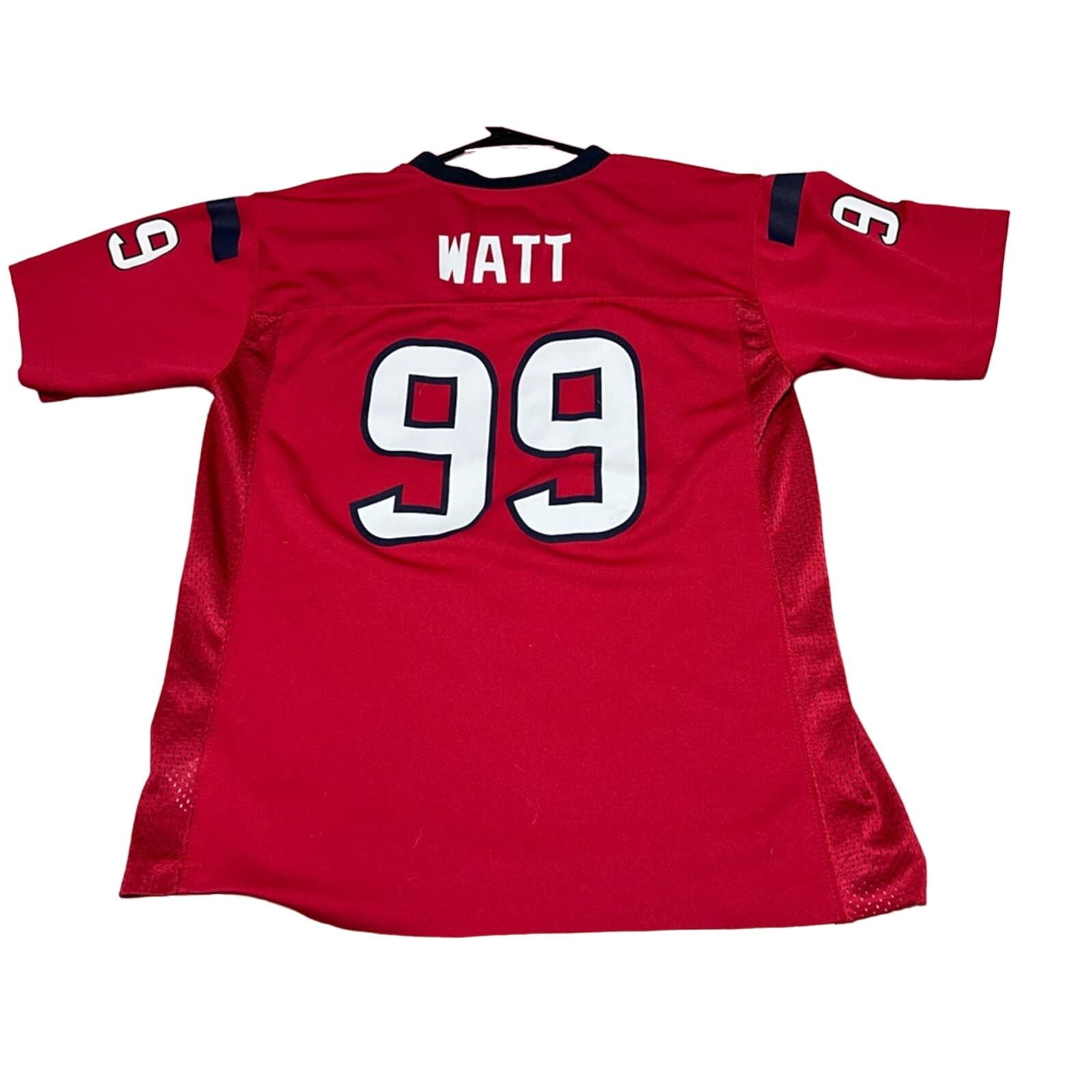 NFL JJ Watt Houston Texans On Field Jersey Youth L CLEAN Size US XS / EU 42 / 0 - 2 Thumbnail
