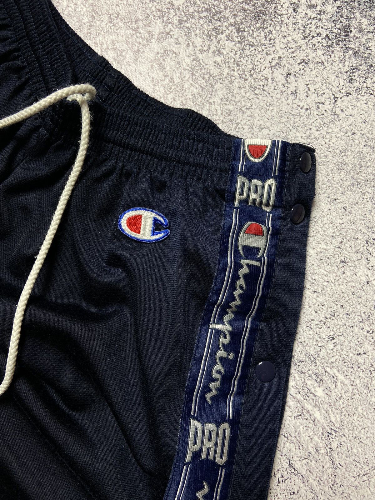 Champion Vintage Champion Sweatpants Logo Stripes Hype Street Style Size US 30 / EU 46 - 5 Thumbnail