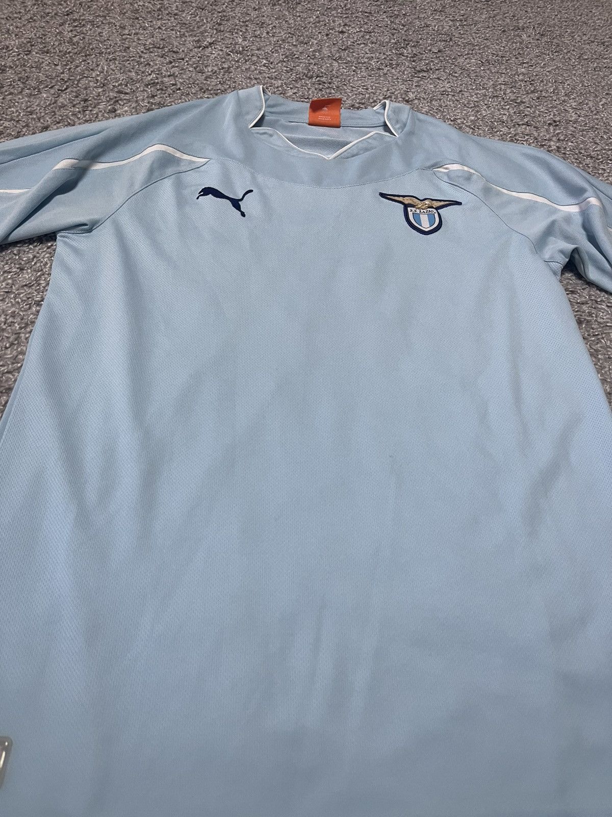 Puma × Vintage LAZIO 2010-2011 HOME FOOTBALL SHIRT SOCCER JERSEY S PUMA Size US S / EU 44-46 / 1 - 8 Thumbnail
