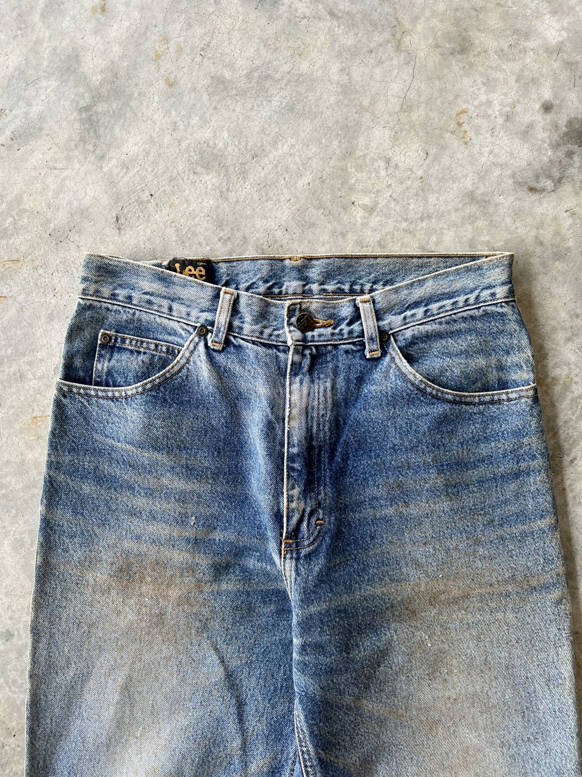 Other Vintage Lee Denim Jeans Size US 30 / EU 46 - 2 Thumbnail