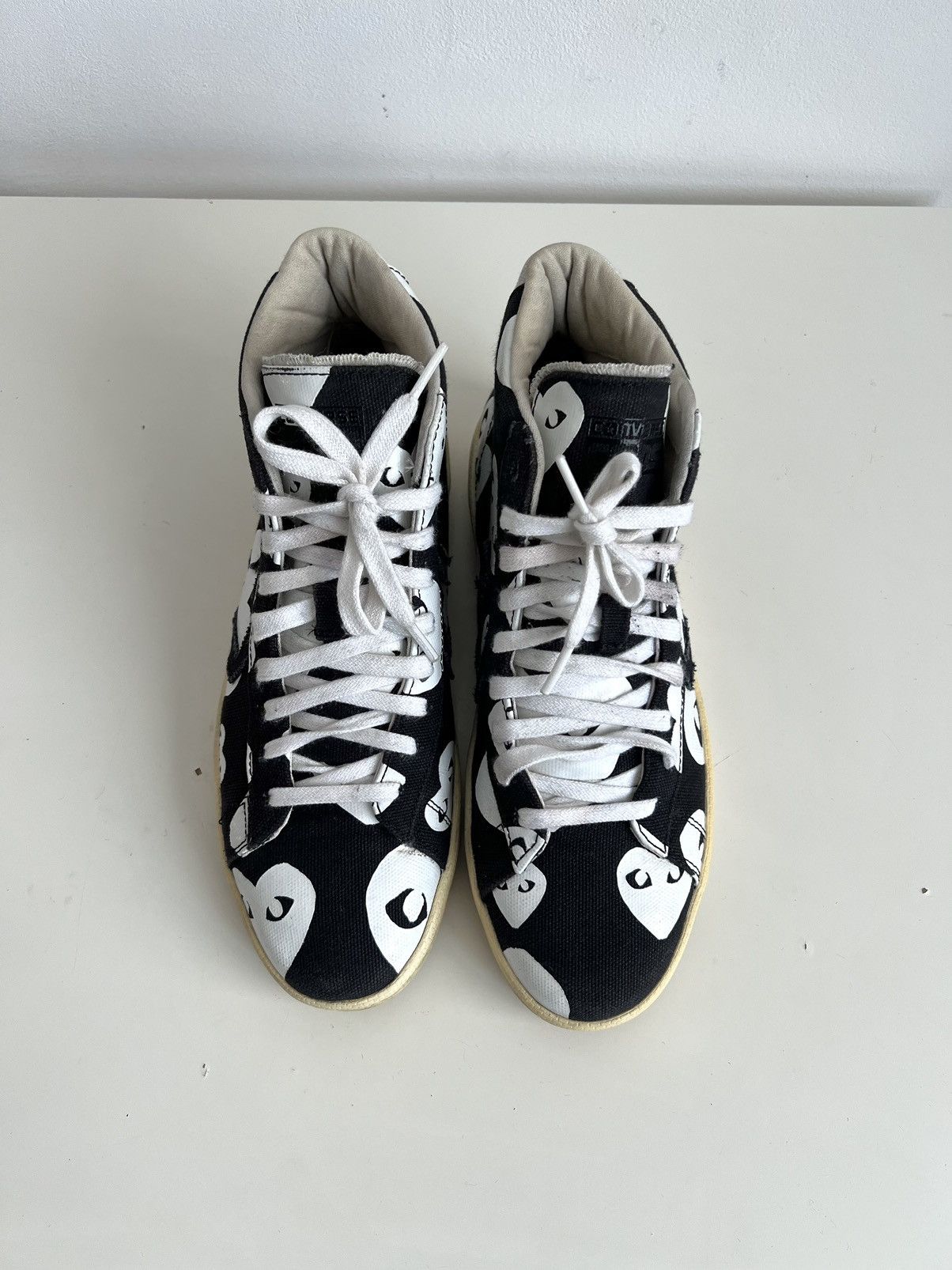 Comme des Garcons PLAY × Converse Converse x Comme des Garçons Play Pro Leather High Sneakers Size US 8 / EU 41 - 5 Thumbnail
