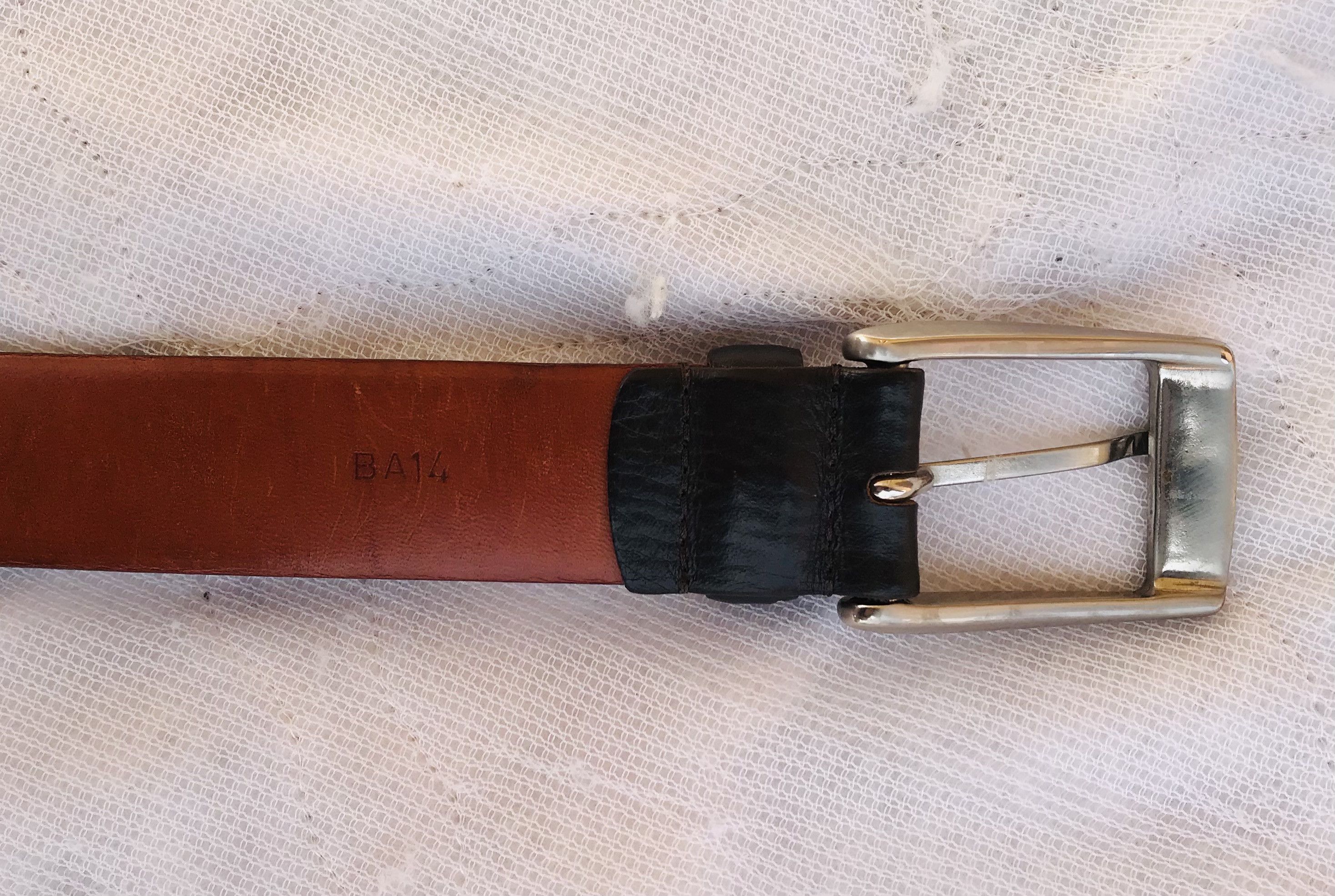 Tod's Tod's Buckled Belt Dark Brown Genuine Leather 110 cm BA14 Size ONE SIZE - 7 Thumbnail