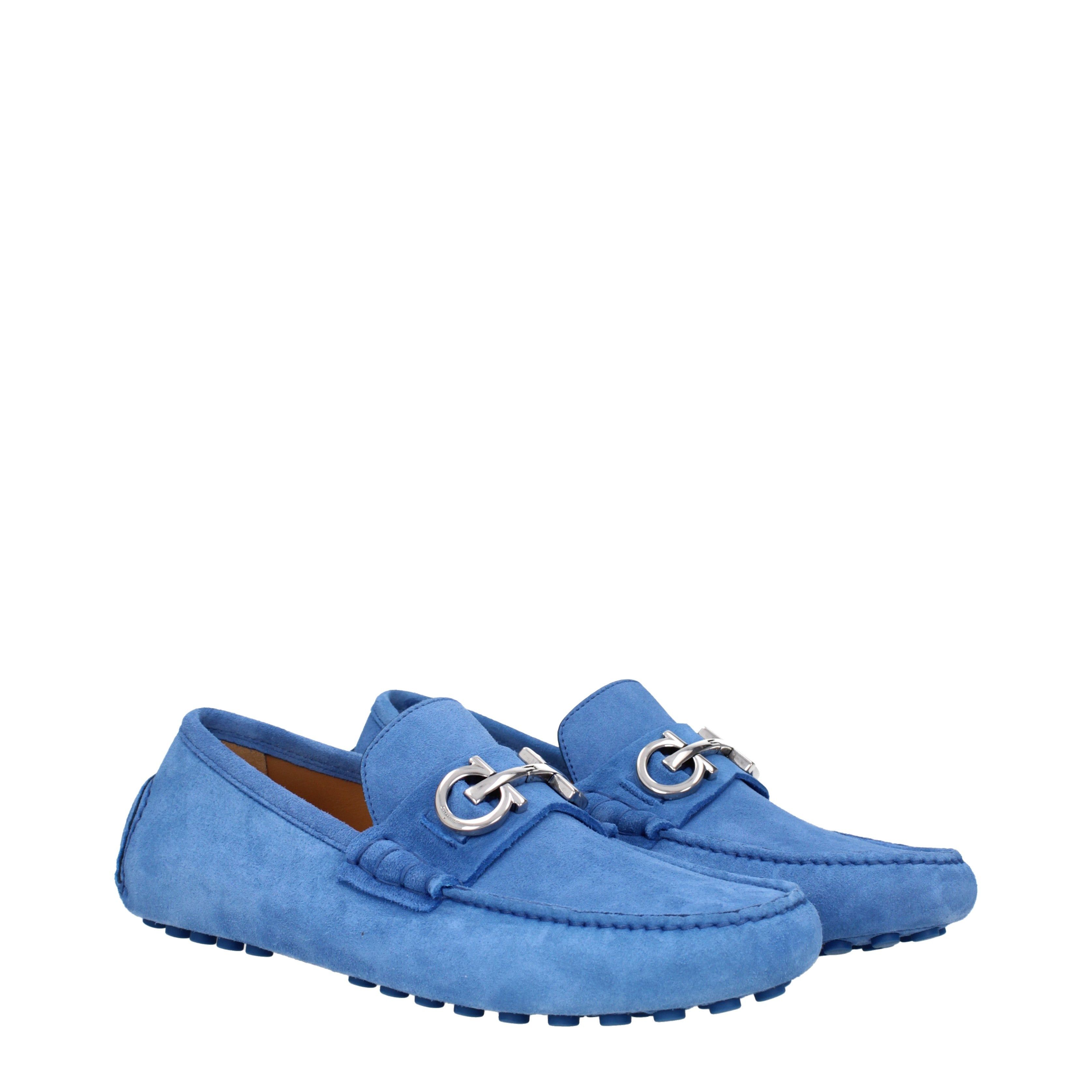 Salvatore Ferragamo Men's Loafers in Suede Size US 7.5 / EU 40-41 - 1 Thumbnail