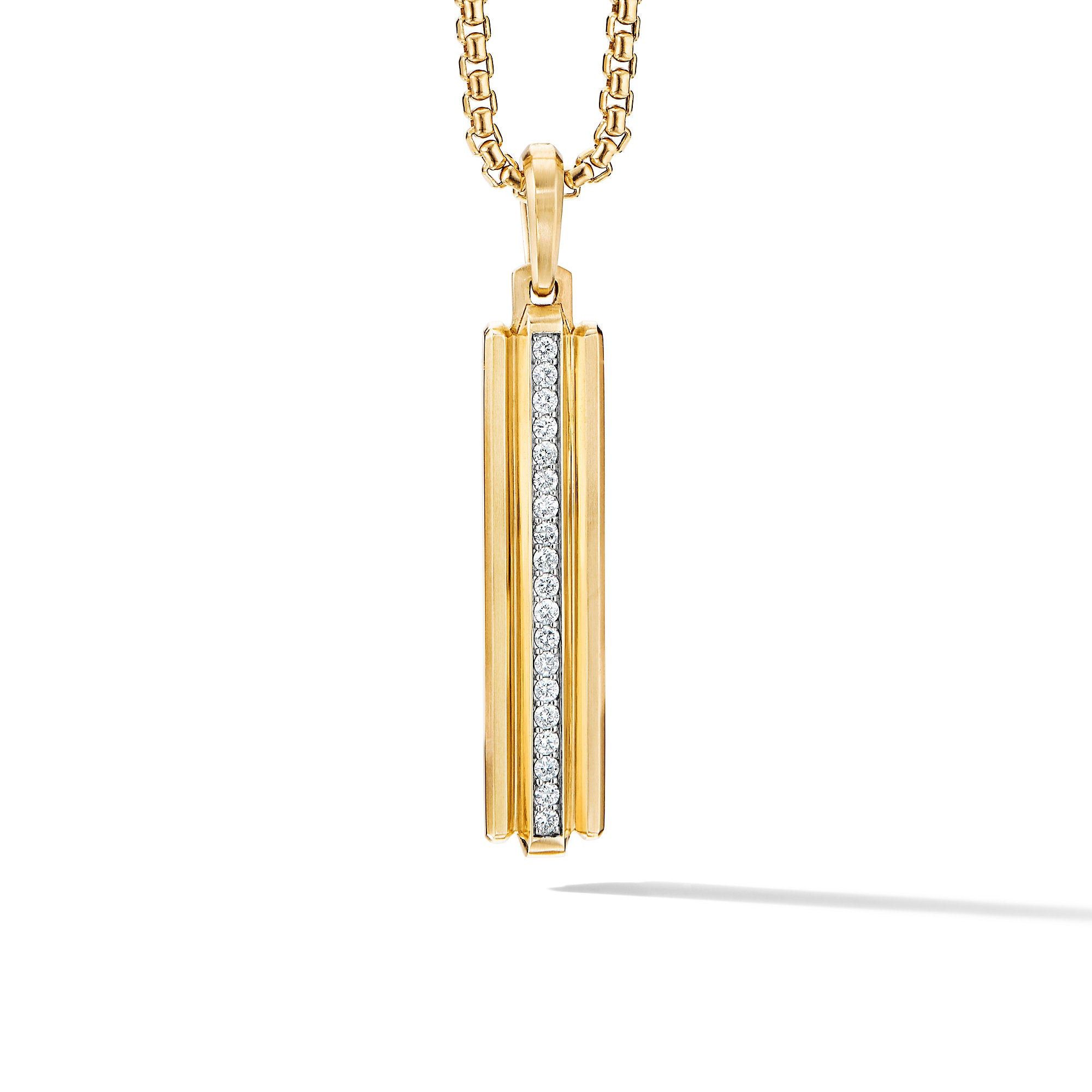 David Yurman o1w1db10526 D25358M /Size 6/Deco Ingot Tag in Golden Size ONE SIZE - 1 Thumbnail