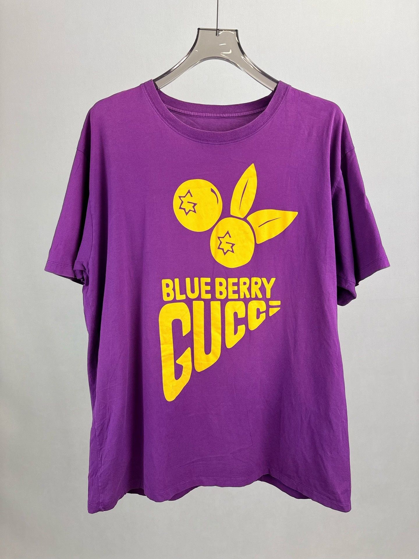 Gucci Gucci Purple Printed Short-Sleeve Size US L / EU 52-54 / 3 - 1 Thumbnail