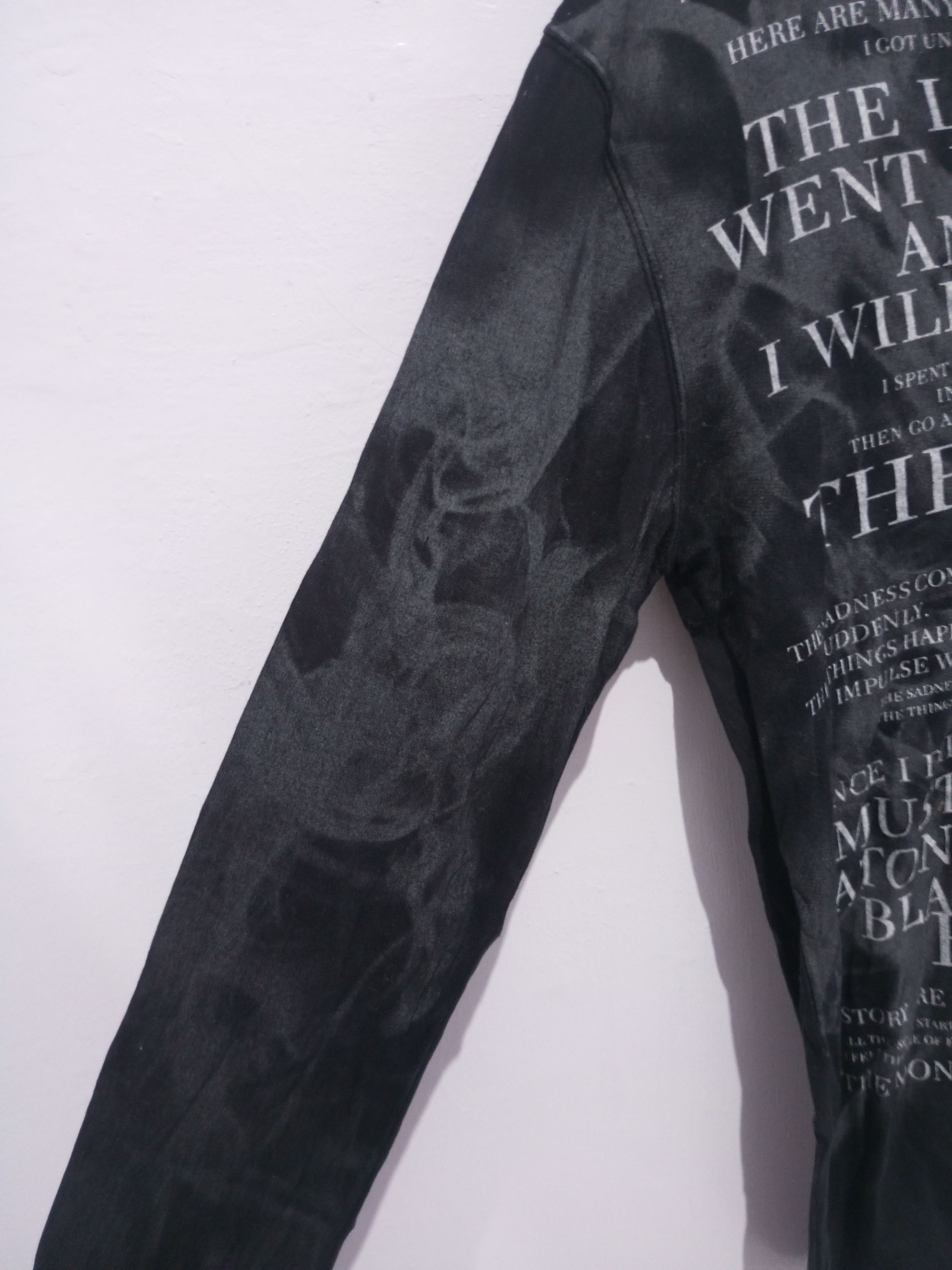 If Six Was Nine × Japanese Brand × Le Grande Bleu (L.G.B.) Japanese nicole club poem smoky long sleeve tshirt Size US L / EU 52-54 / 3 - 6 Thumbnail