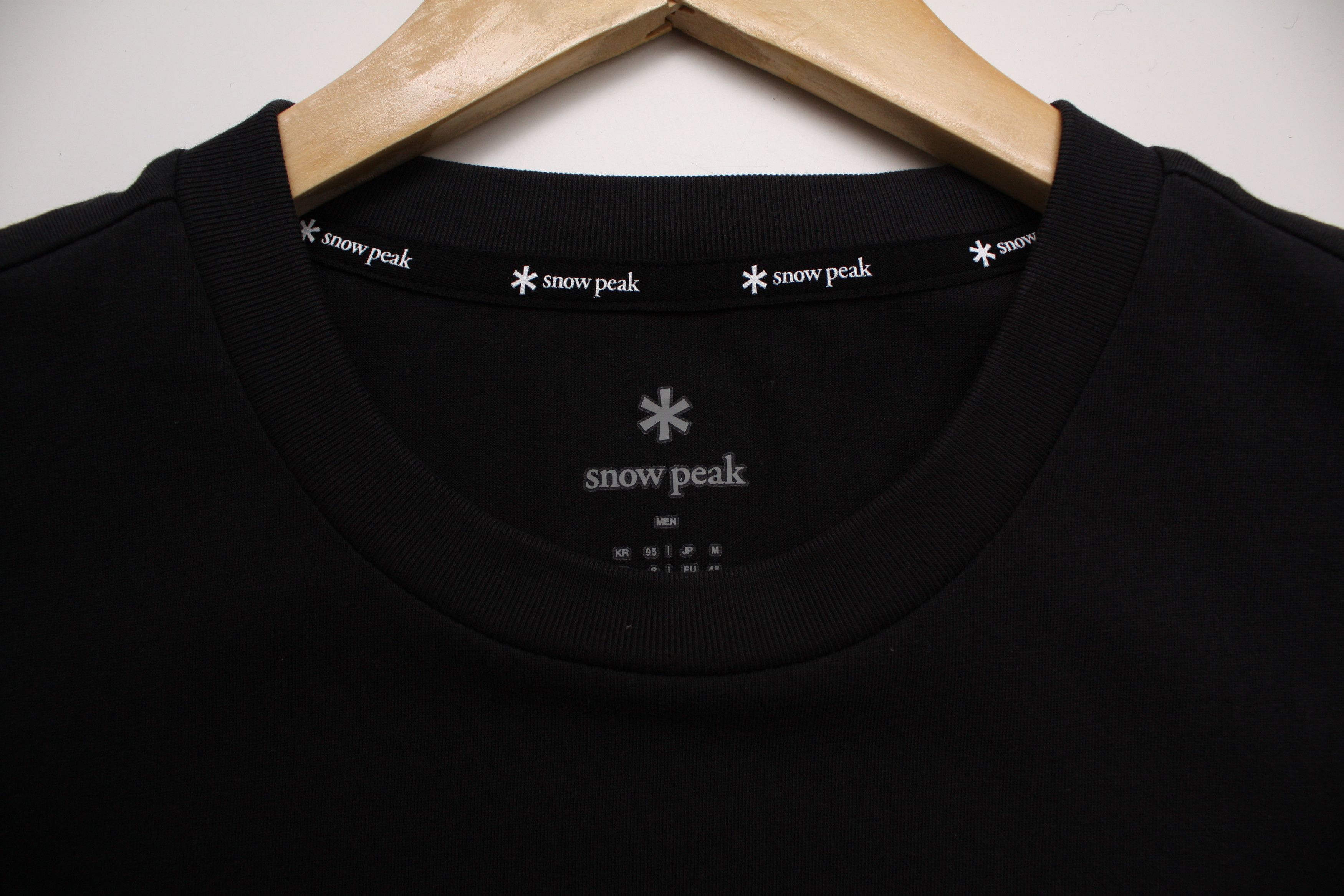 Snow Peak Snow Peak Black Logo T-Shirt Men's Size US M / EU 48-50 / 2 - 3 Thumbnail