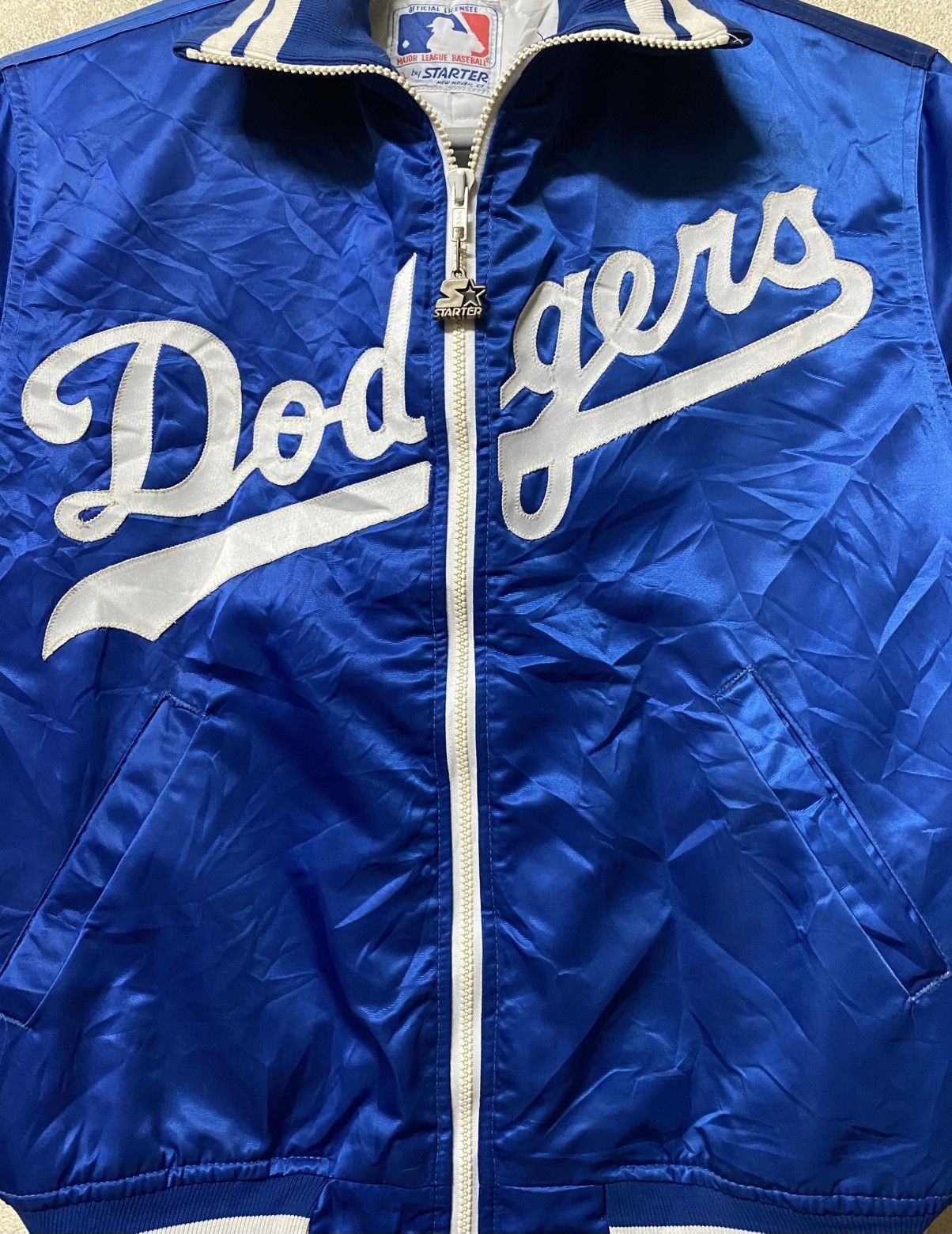 MLB Los Angeles Dodgers Mlb sateen Coach Varsity jacket Size US M / EU 48-50 / 2 - 5 Thumbnail