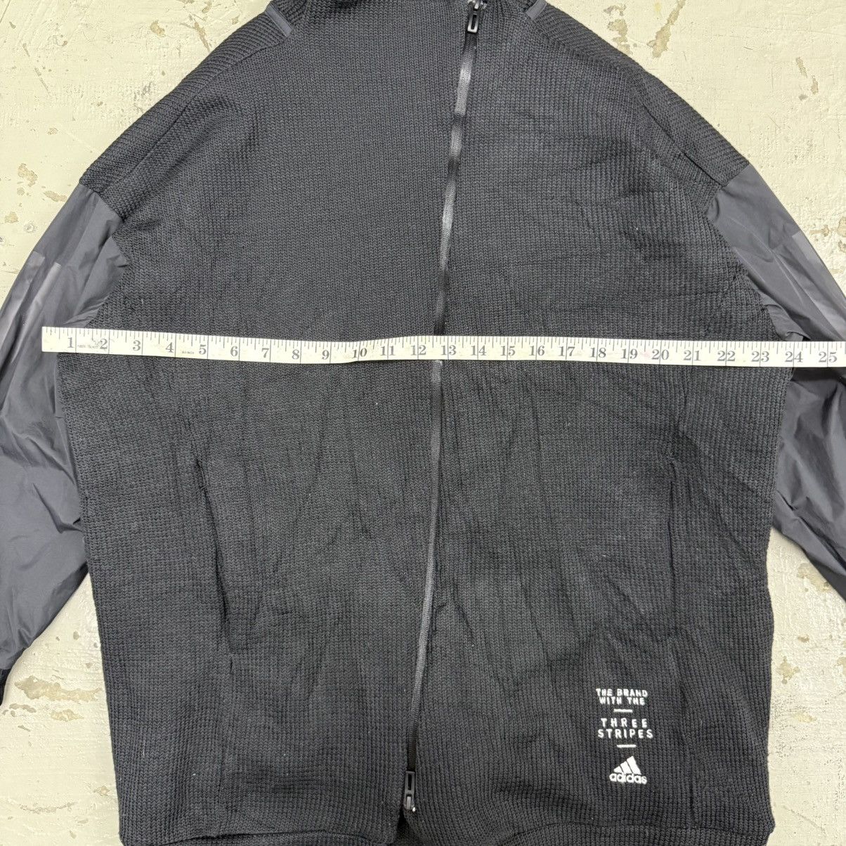 14th Addiction Adidas Asymmetrical Mid Length Widhybrid Jacket Size US L / EU 52-54 / 3 - 9 Thumbnail