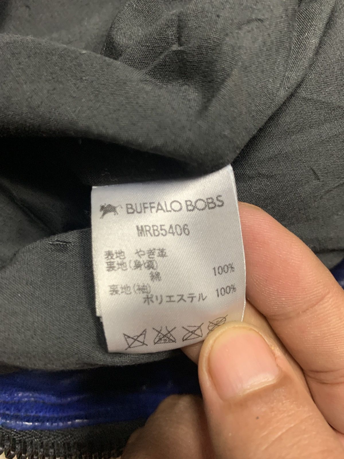 BUFFALO BOBS Buffalo Bobs HRB5406 Blue Goat Leather Biker Jacket Size US S / EU 44-46 / 1 - 10 Thumbnail