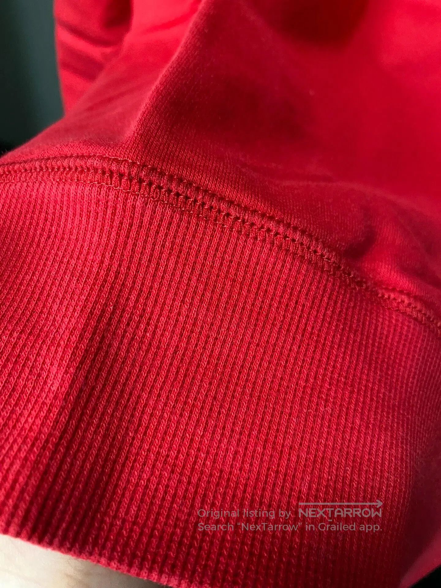 Louis Vuitton LV Supreme Red Sweatshirt XXS. Size US XXS / EU 40 - 4 Thumbnail