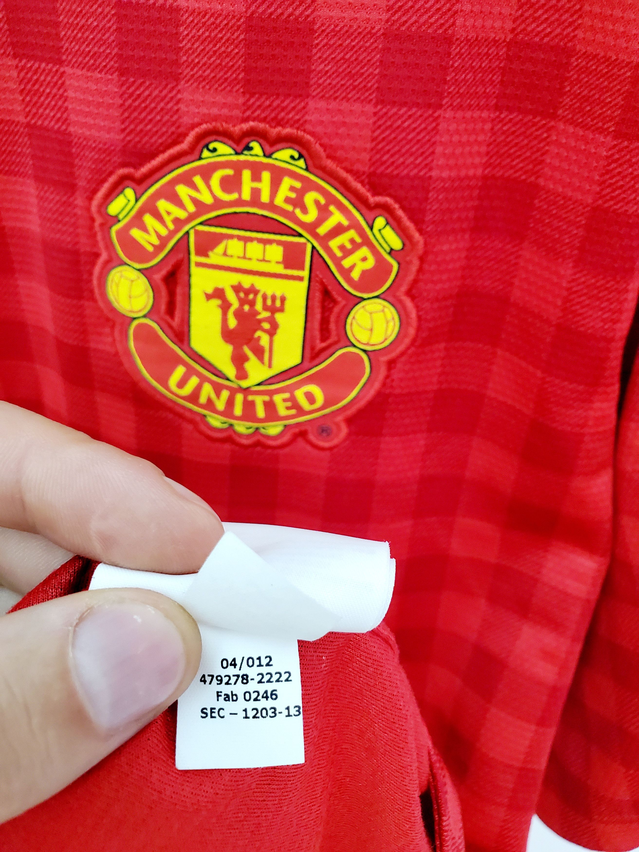 Nike 2012-13 Manchester United Home Jersey Scholes #22 L Size US L / EU 52-54 / 3 - 6 Thumbnail