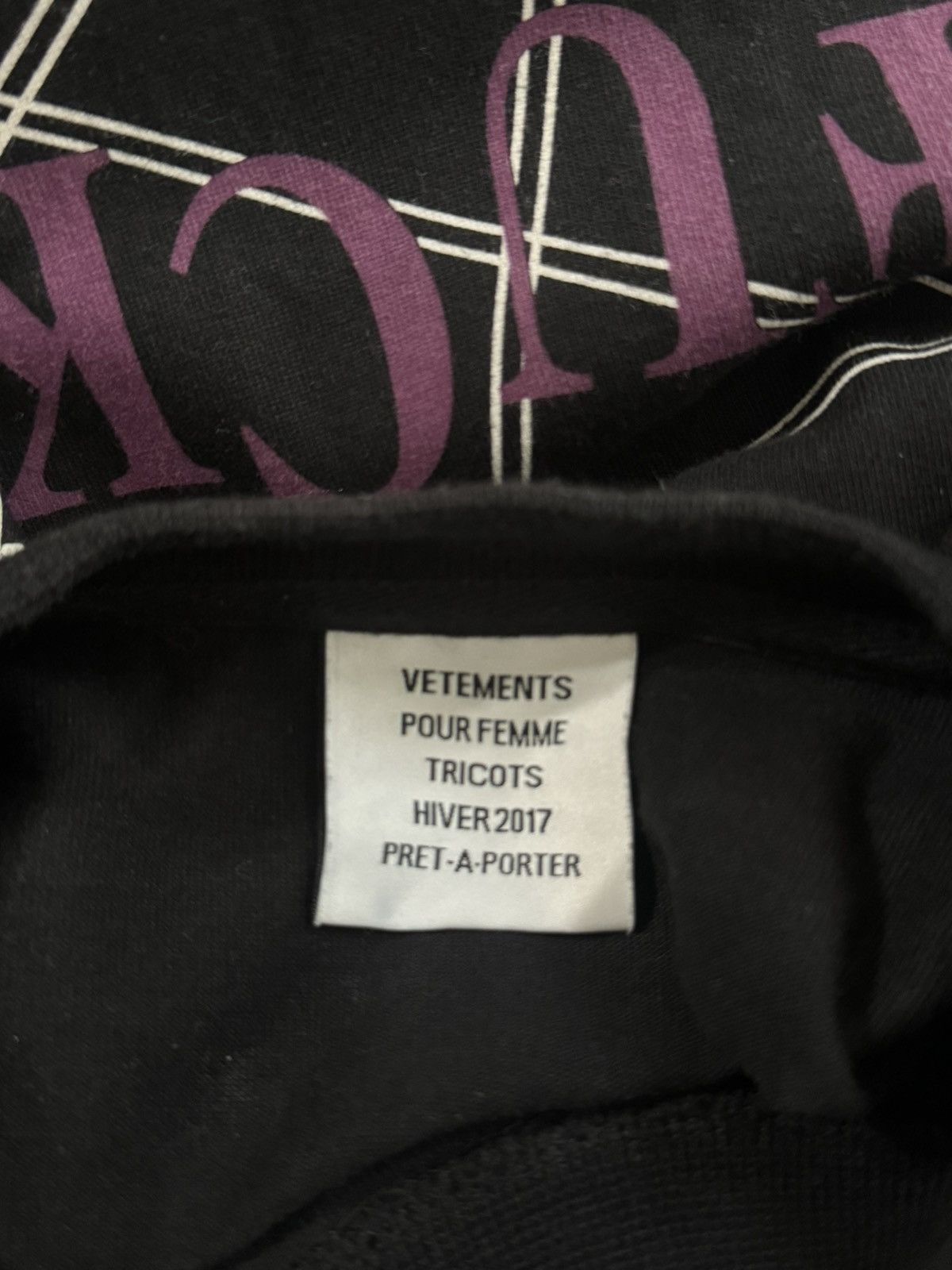 Vetements Vetements AW16 TFD Total F*cking Darkness Dress Size XS / US 0-2 / IT 36-38 - 4 Thumbnail