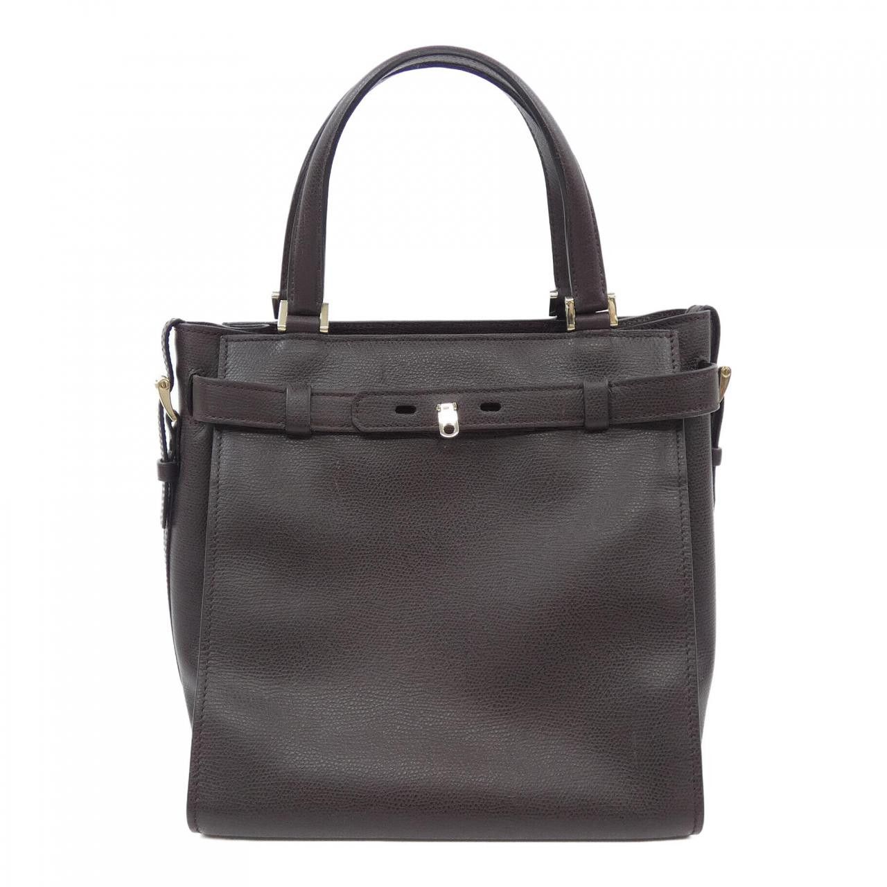 Valextra Valextra Valextra B Cube Soft Calfskin Bag Leather Handbag V5C67 DUTY FREE for USA Size ONE SIZE - 1 Thumbnail