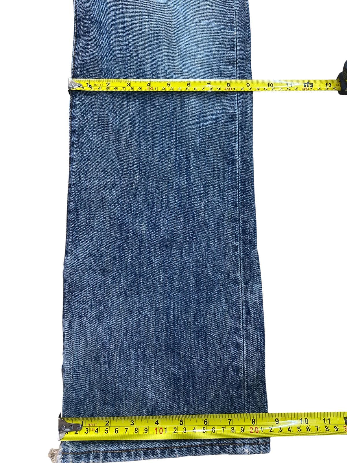 Japanese Brand Japanese Brand Gold Rush Blue Faded Wash Style Loose Jeans Size US 28 / EU 44 - 12 Thumbnail