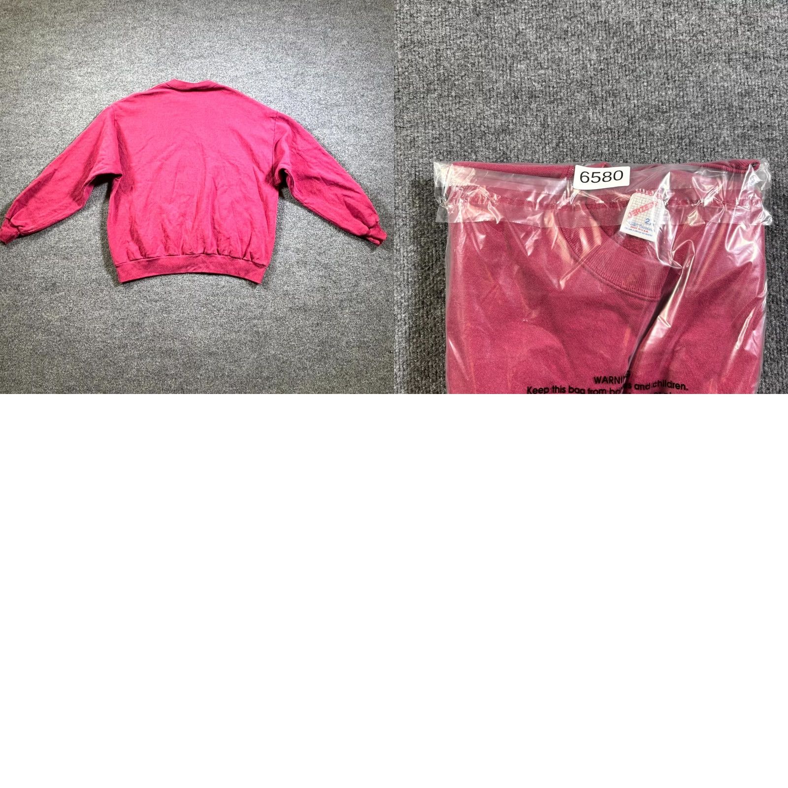 Jerzees VINTAGE Jerzees Sweatshirt Women 2X Pink Fleece USA Sports Athletic Size XXL / US 16-18 / IT 52-54 - 9 Thumbnail