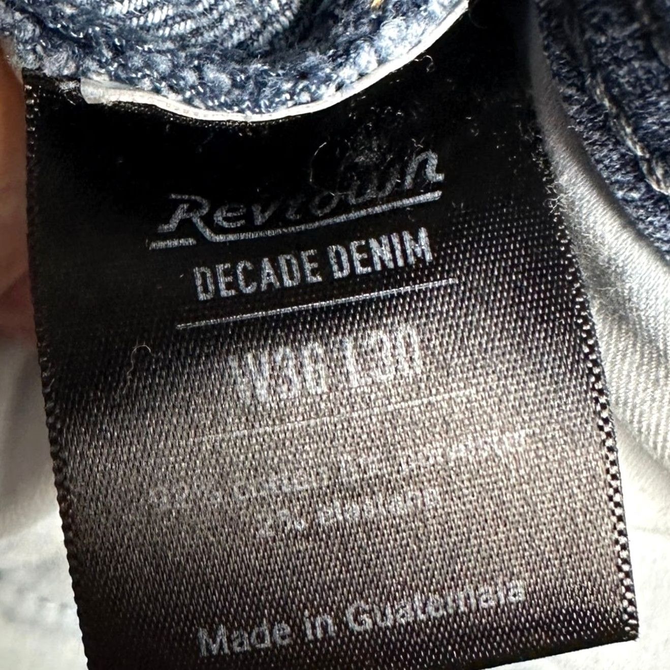 Vintage Revtown Sharp Denim Jeans Mens 36X30 Blue Straight 5-Pocket Casual EUC Size US 36 / EU 52 - 5 Thumbnail