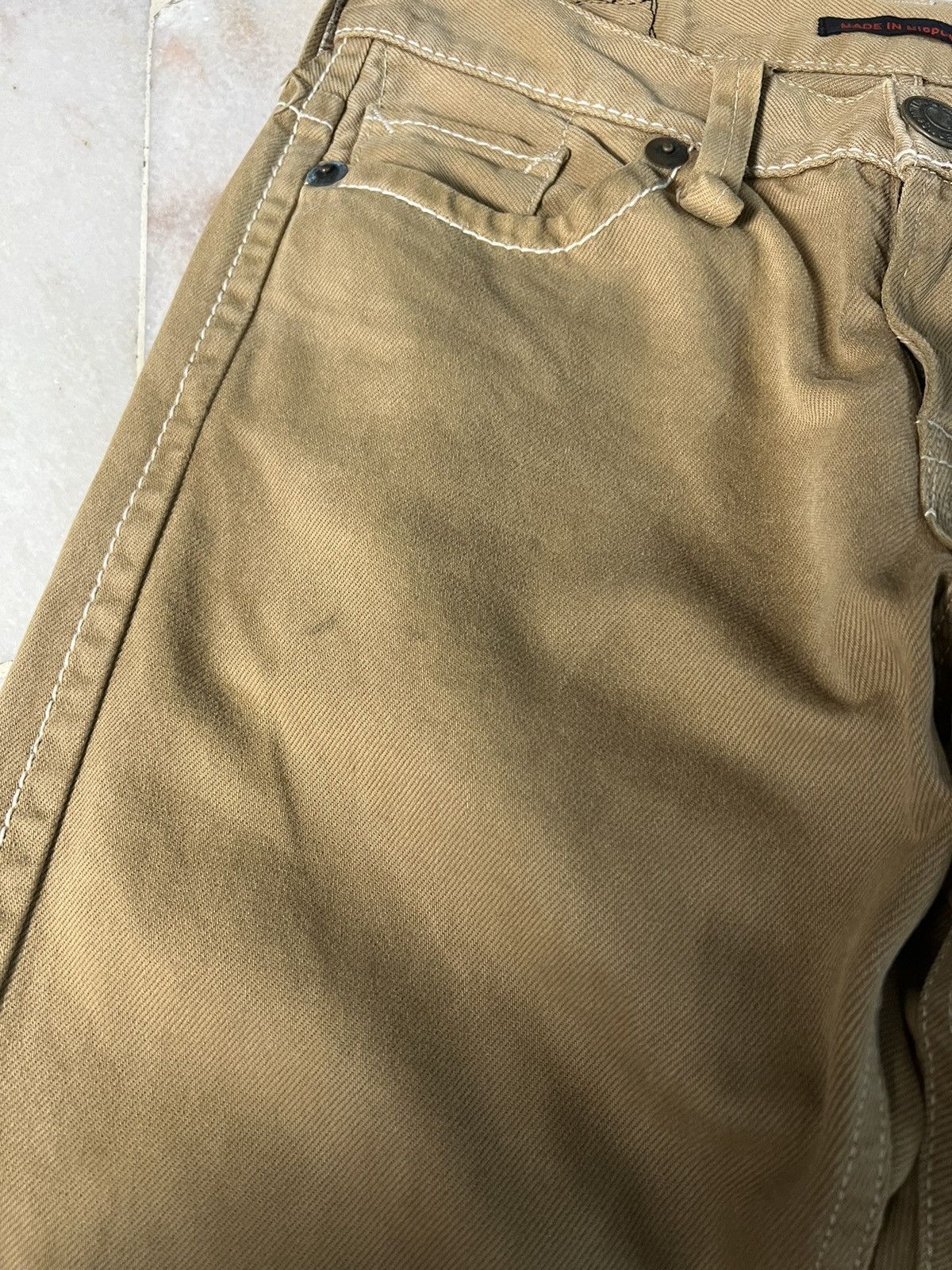 If Six Was Nine × Japanese Brand × Le Grande Bleu (L.G.B.) 💥FLARE💥 VINTAGE BLUE WAY DISTRESSED FLARE JEANS VERY RARE Size US 30 / EU 46 - 7 Thumbnail