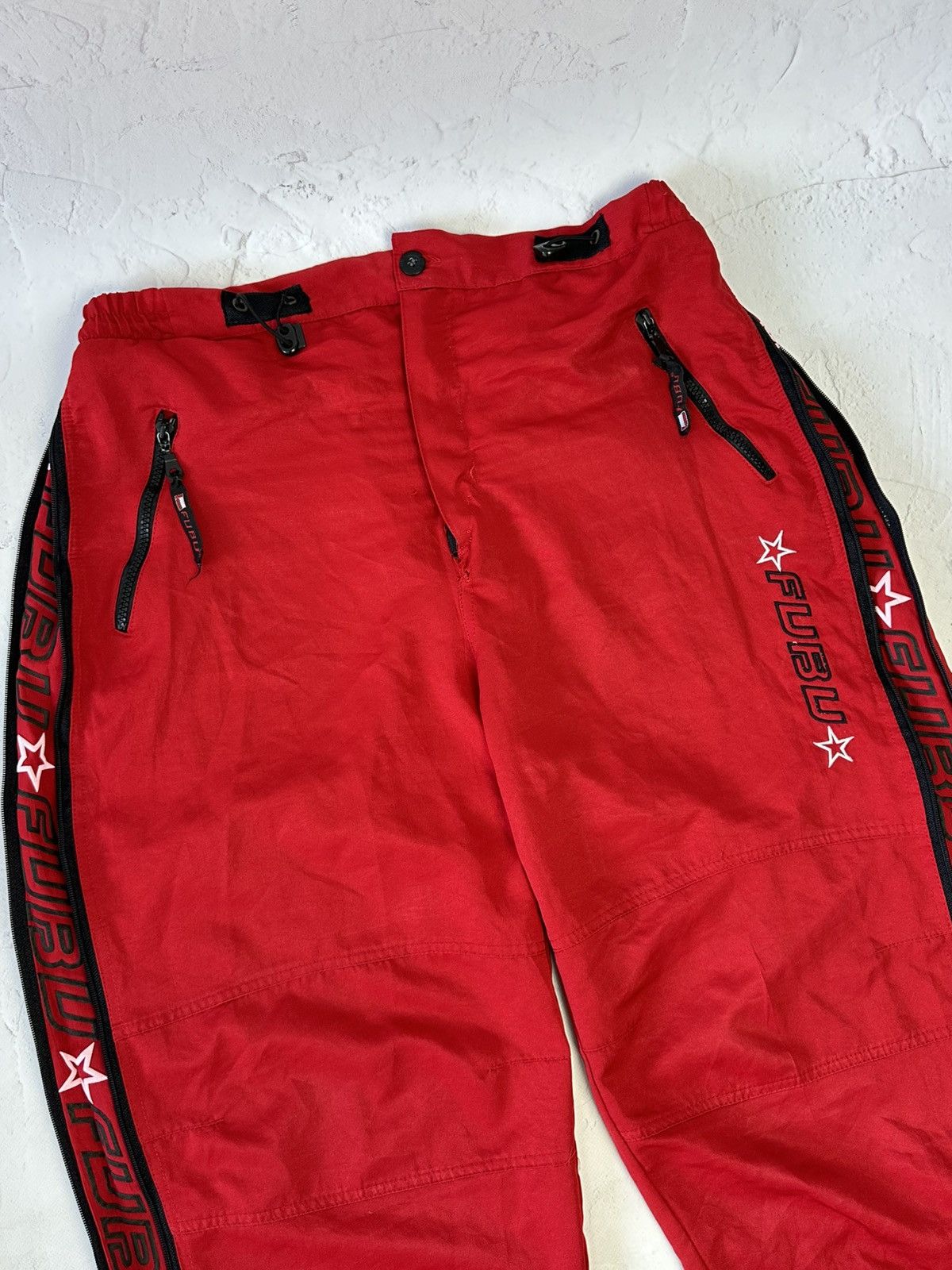 Fubu × Vintage Y2K Vintage Fubu Zipper Breeches Size US 33 - 2 Thumbnail