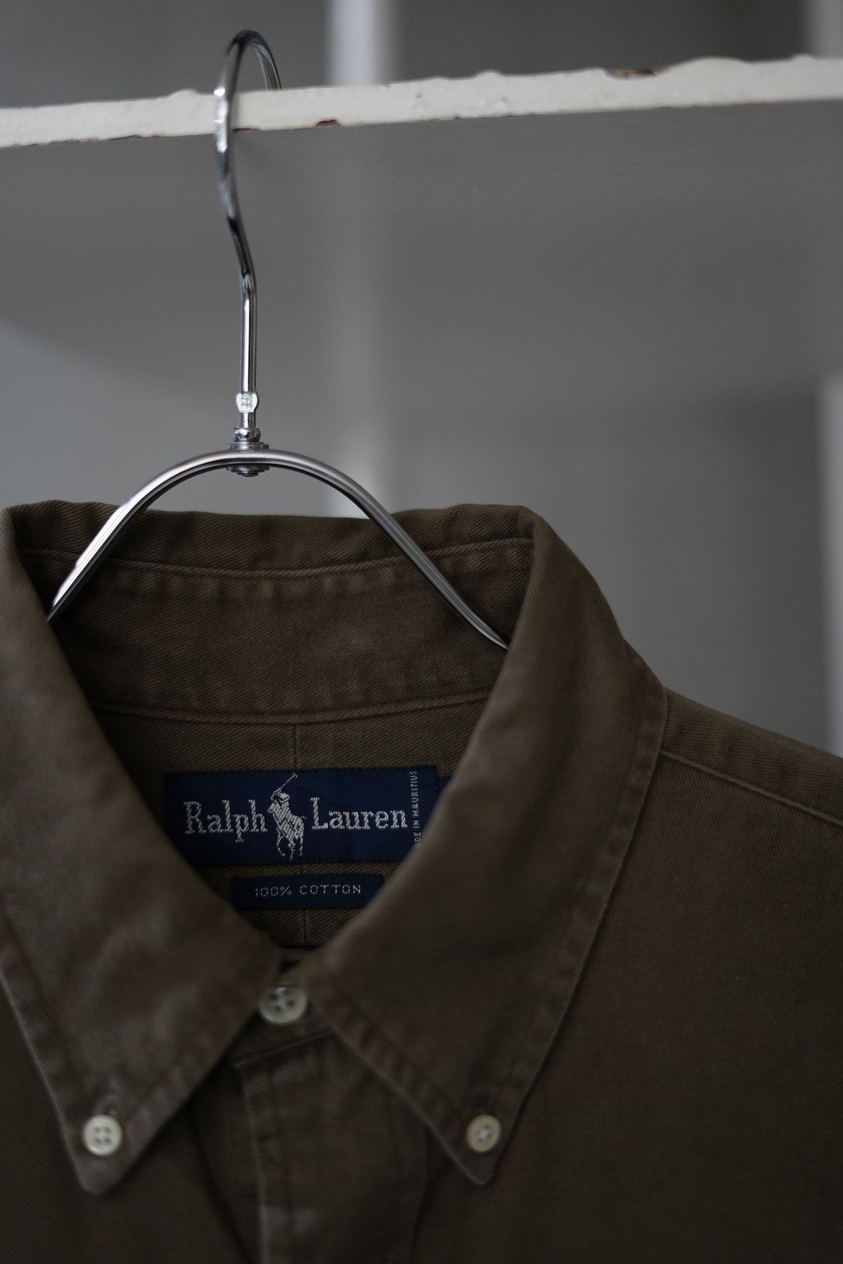 Ralph Lauren RALPH LAUREN Button-down shirt in khaki green Size US M / EU 48-50 / 2 - 4 Thumbnail