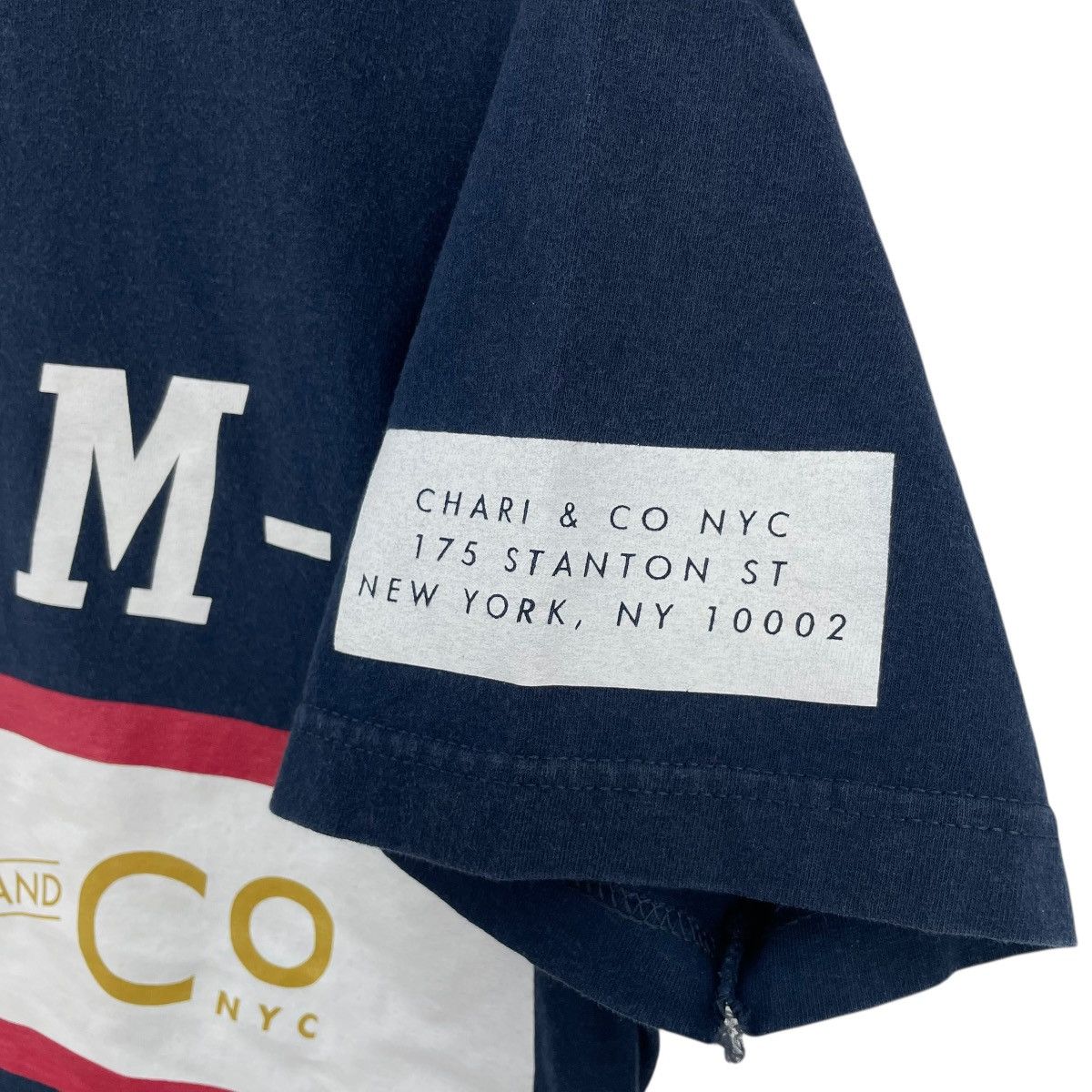 Beams Japan Beams X Chari&Co Nyc Team Tee Shirt Size US L / EU 52-54 / 3 - 5 Thumbnail