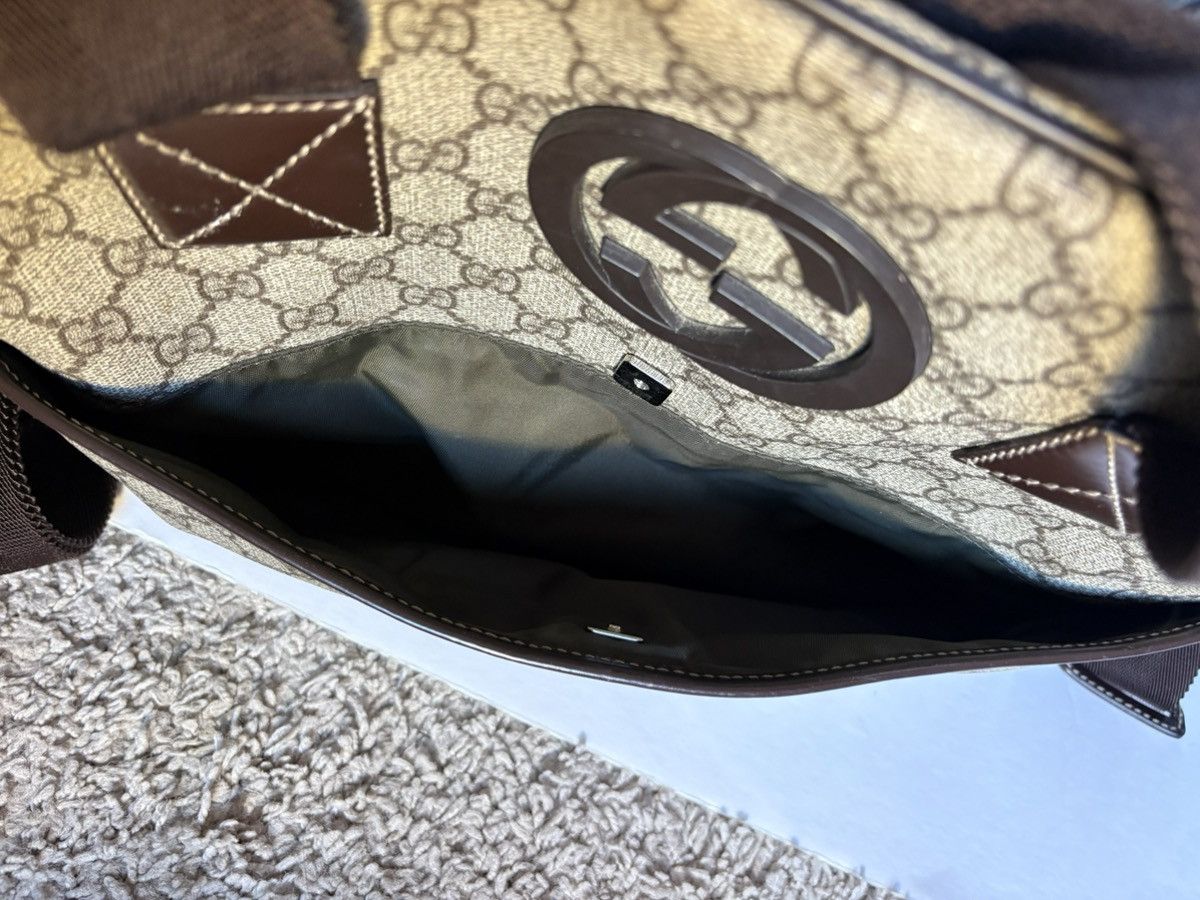 Gucci Vintage Gucci Brown Weekender authentic gucci gg monogram Size ONE SIZE - 6 Thumbnail