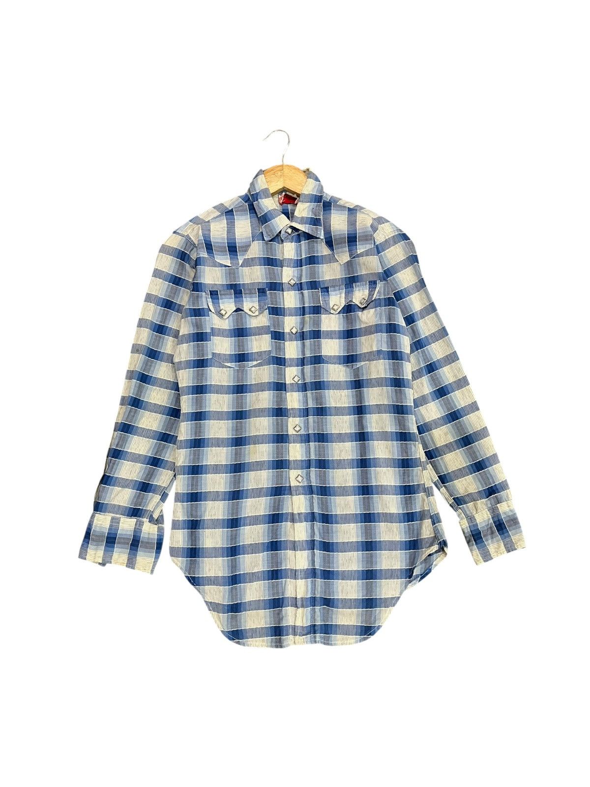 Levi's Levis 50's Pearl Snap Button Western Shirt Size US S / EU 44-46 / 1 - 1 Thumbnail