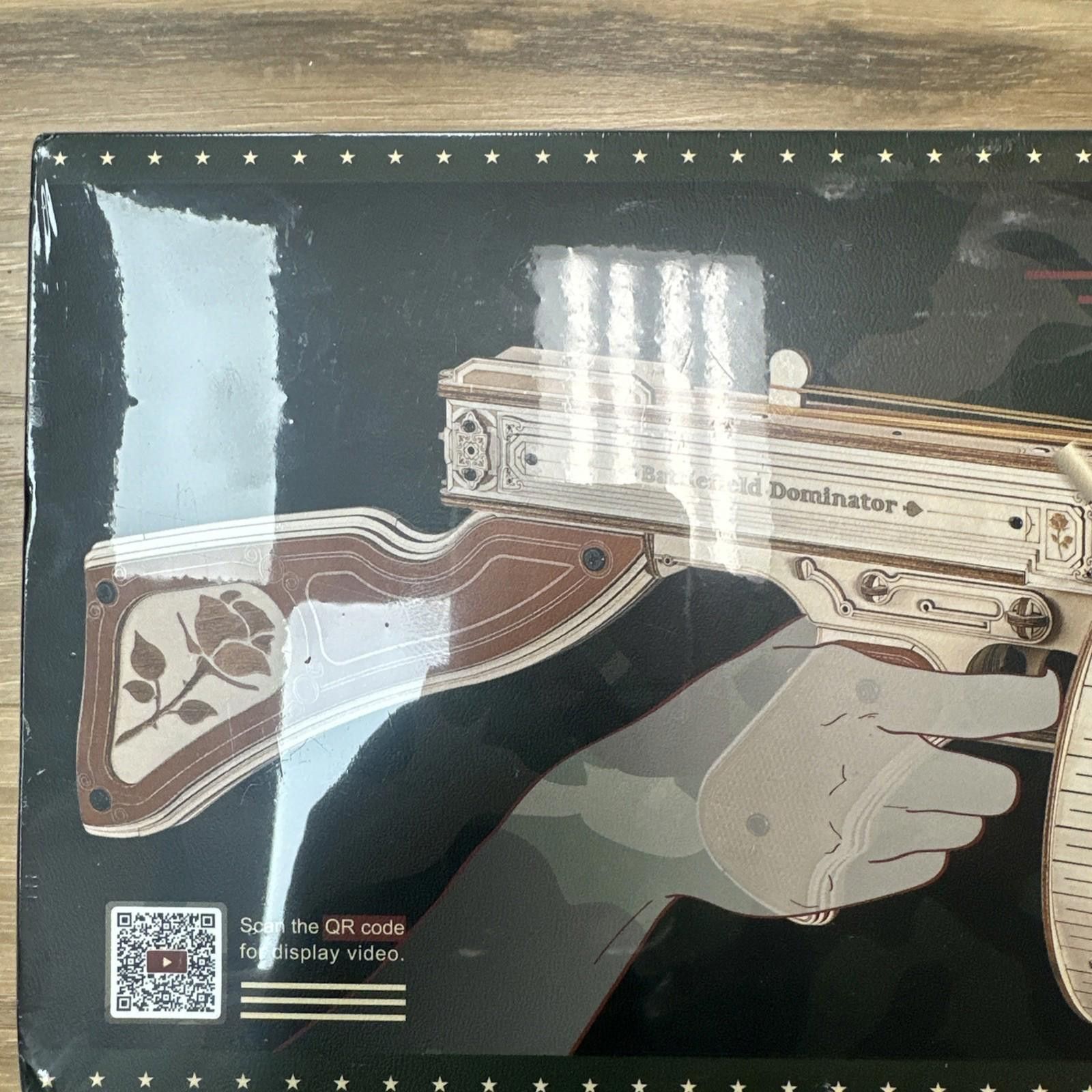 Roar Rokr Wooden Puzzle Submachine Gun Justice Guard Age 14+ New Size ONE SIZE - 4 Thumbnail
