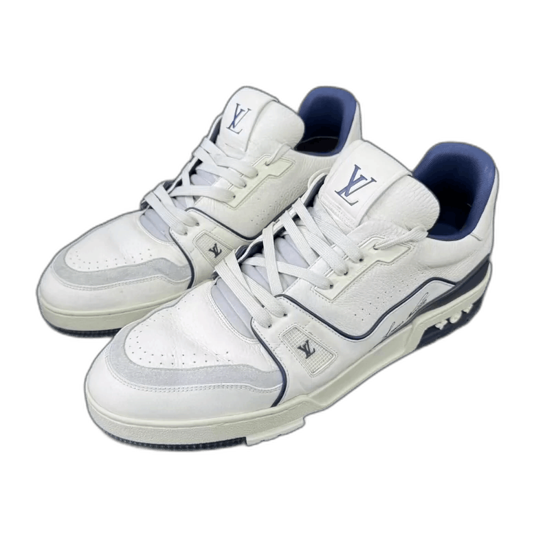 Louis Vuitton LV Louis Vuitton Low-Top Sneakers in Navy-yf Size US 10.5 / EU 43-44 - 1 Thumbnail