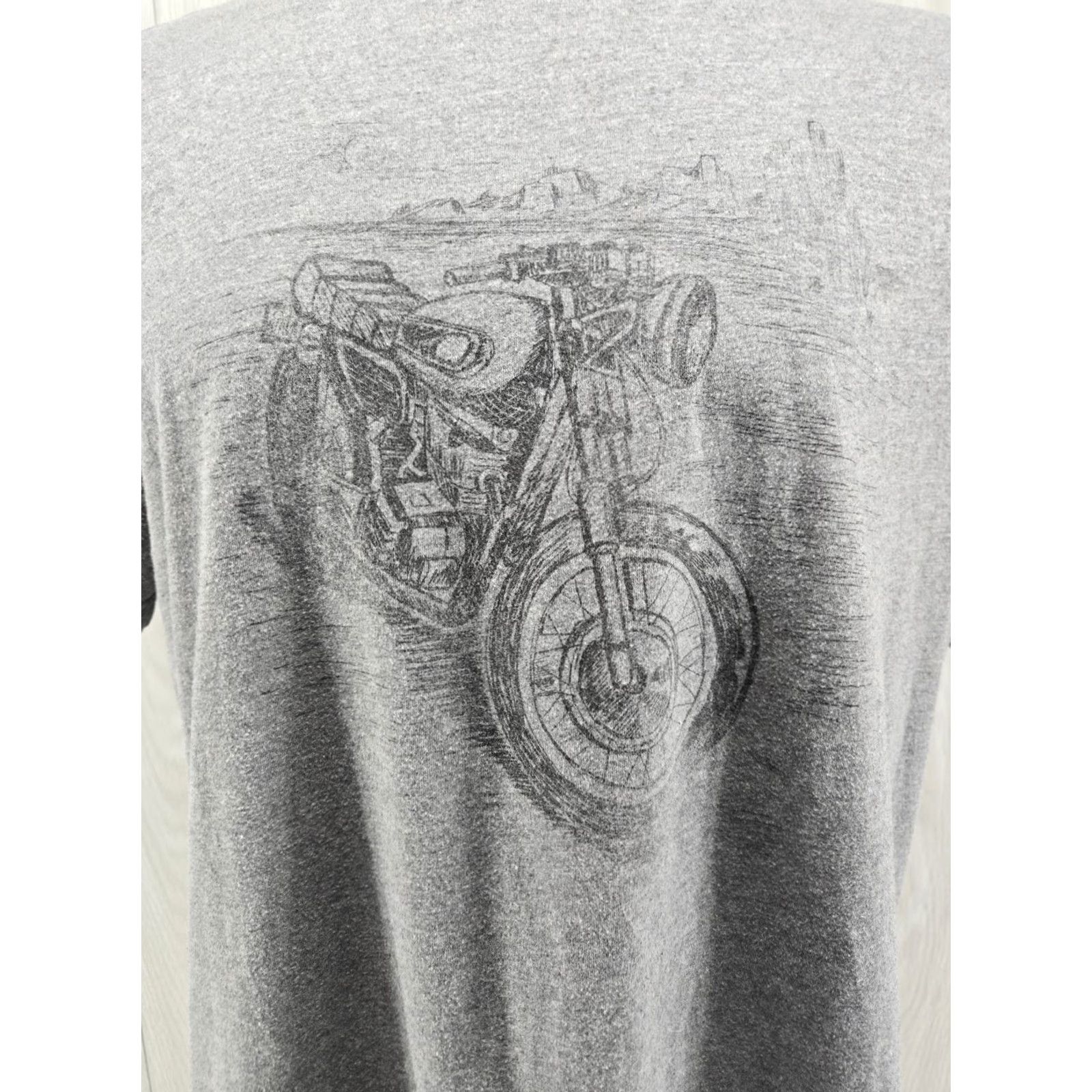 Banana Republic VINTAGE Banana Republic Men's Short Sleeve Shirt Motorcycle Gray XL Size US XL / EU 56 / 4 - 3 Thumbnail
