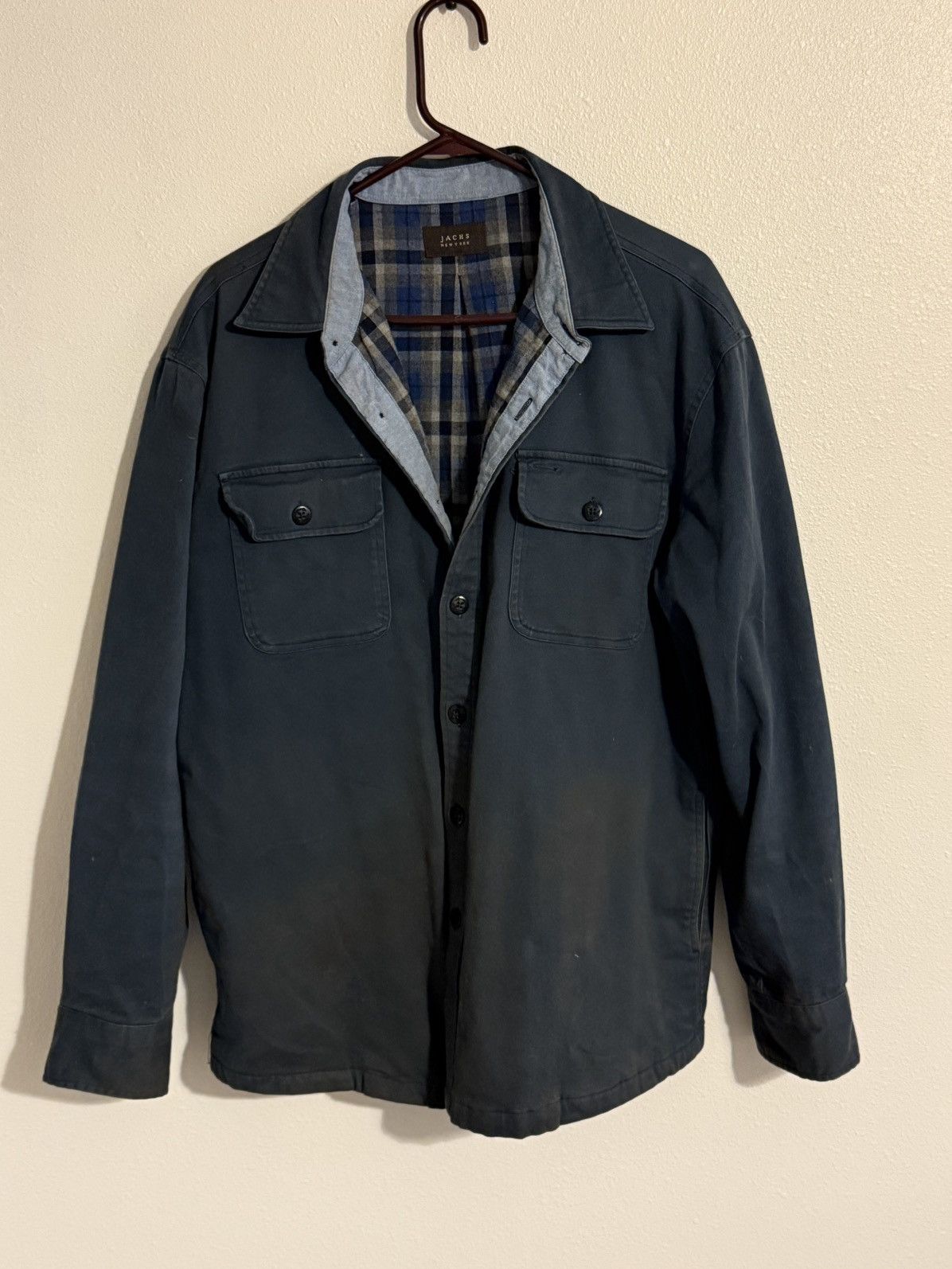 Vintage Overshirt Flannel Jacket Size US L / EU 52-54 / 3 - 1 Thumbnail