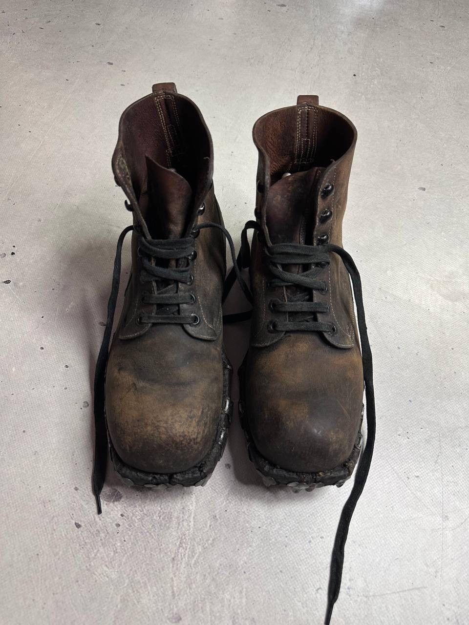 Other Vintage Swiss Army Hobnail WW2 Mountaineering Boots Tricouni Size US 8 / EU 41 - 4 Thumbnail
